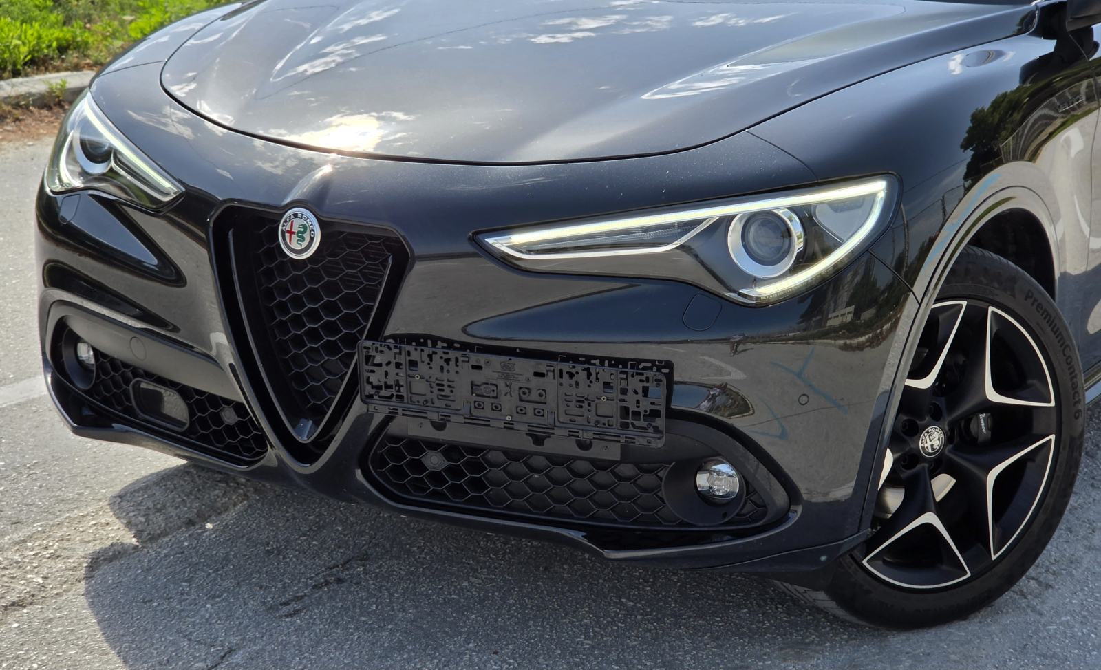 Alfa Romeo Stelvio 2.2d turbo VELOCE BLACK, 20", Facelift, zamjena, fotografija 7