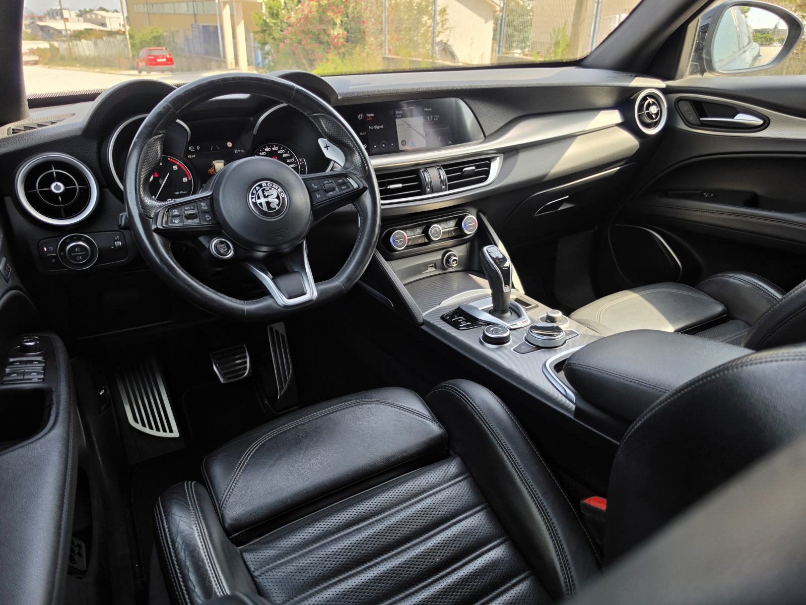 Alfa Romeo Stelvio 2.2d turbo VELOCE BLACK, 20", Facelift, zamjena, fotografija 12