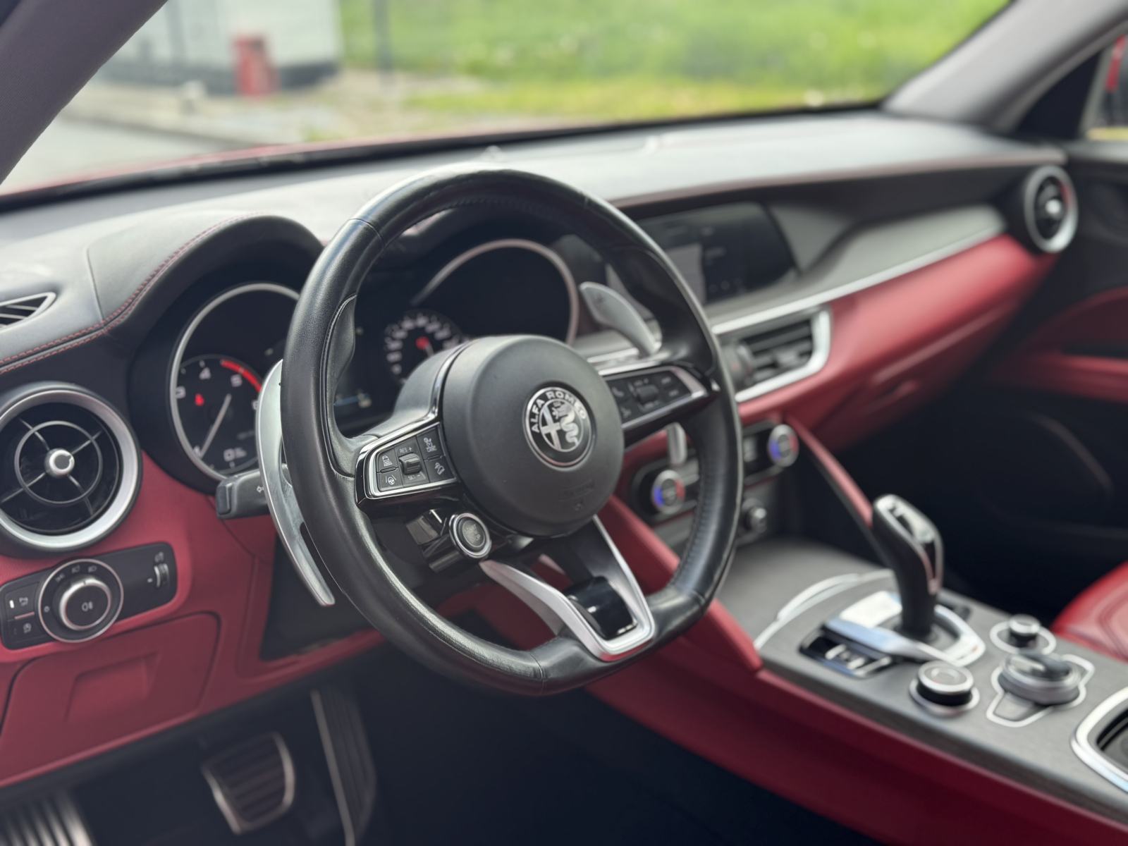 Alfa Romeo Stelvio 2,2 JTDm Veloce Ti-LEASING•Crvena koža•V. servis!, fotografija 8