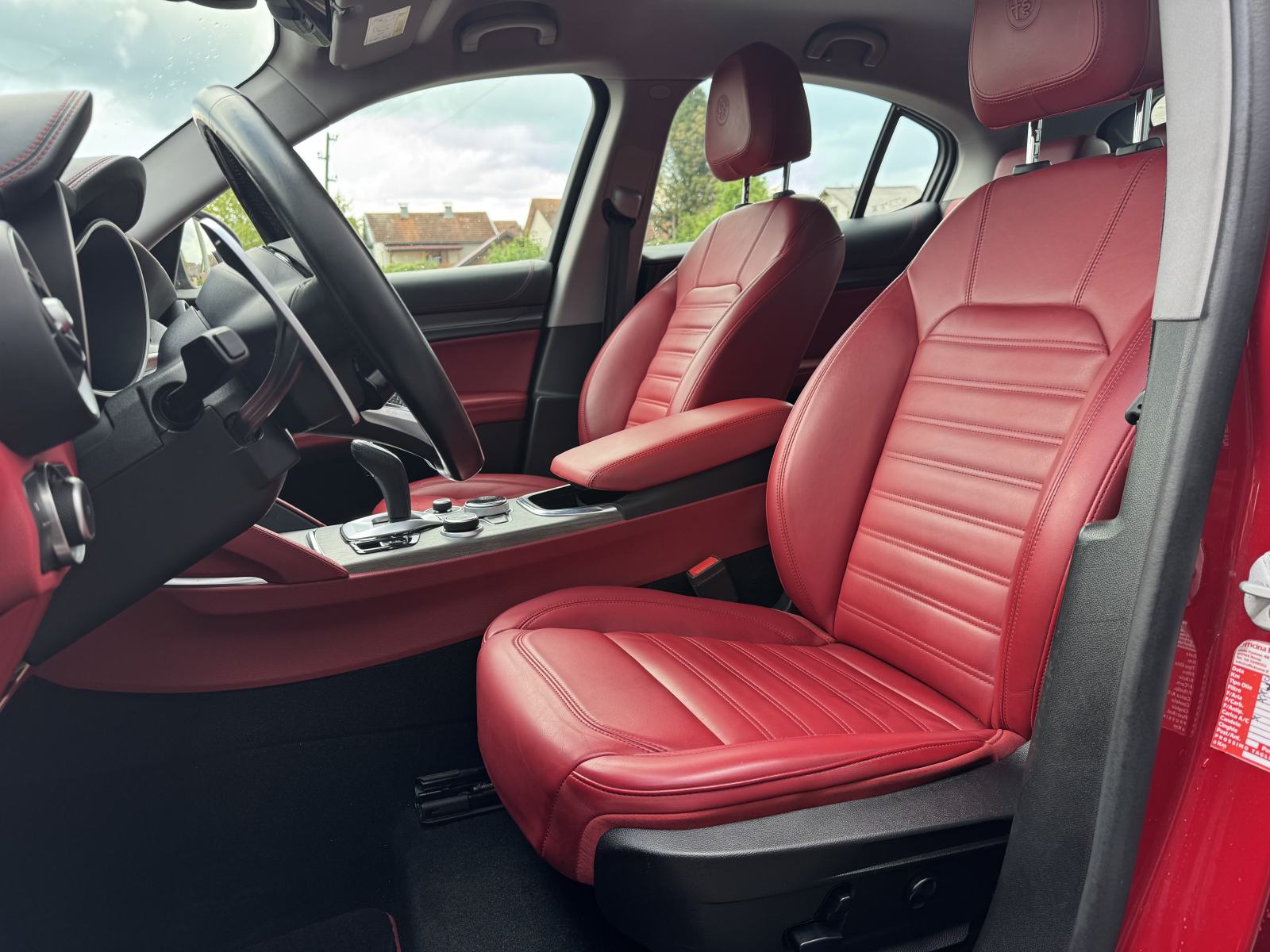 Alfa Romeo Stelvio 2,2 JTDm Veloce Ti-LEASING•Crvena koža•V. servis!, fotografija 10