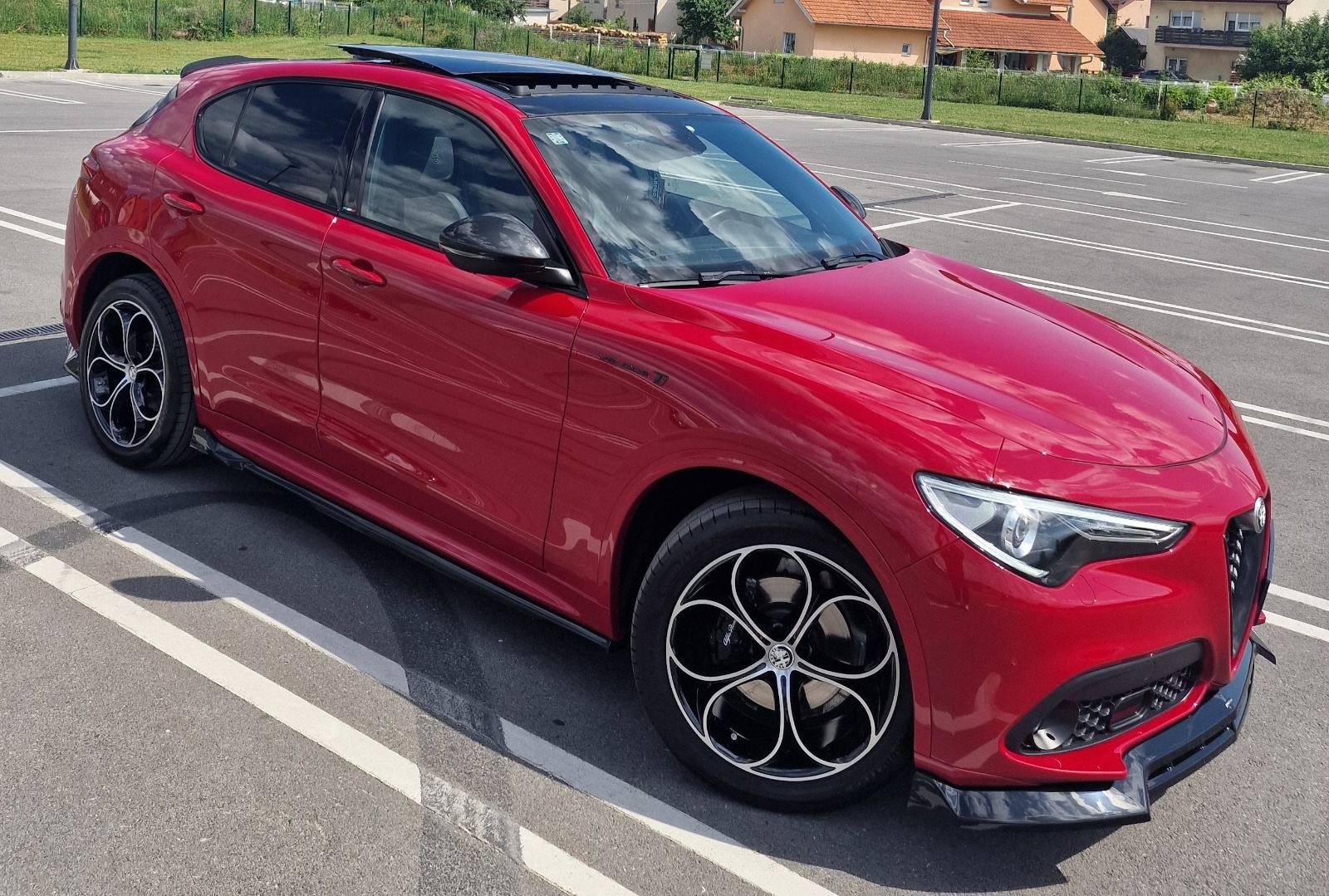 Alfa Romeo Stelvio, Veloce Ti 2,2 Diesel Q4 154kw 210 ks 82500 km., pogled izvana