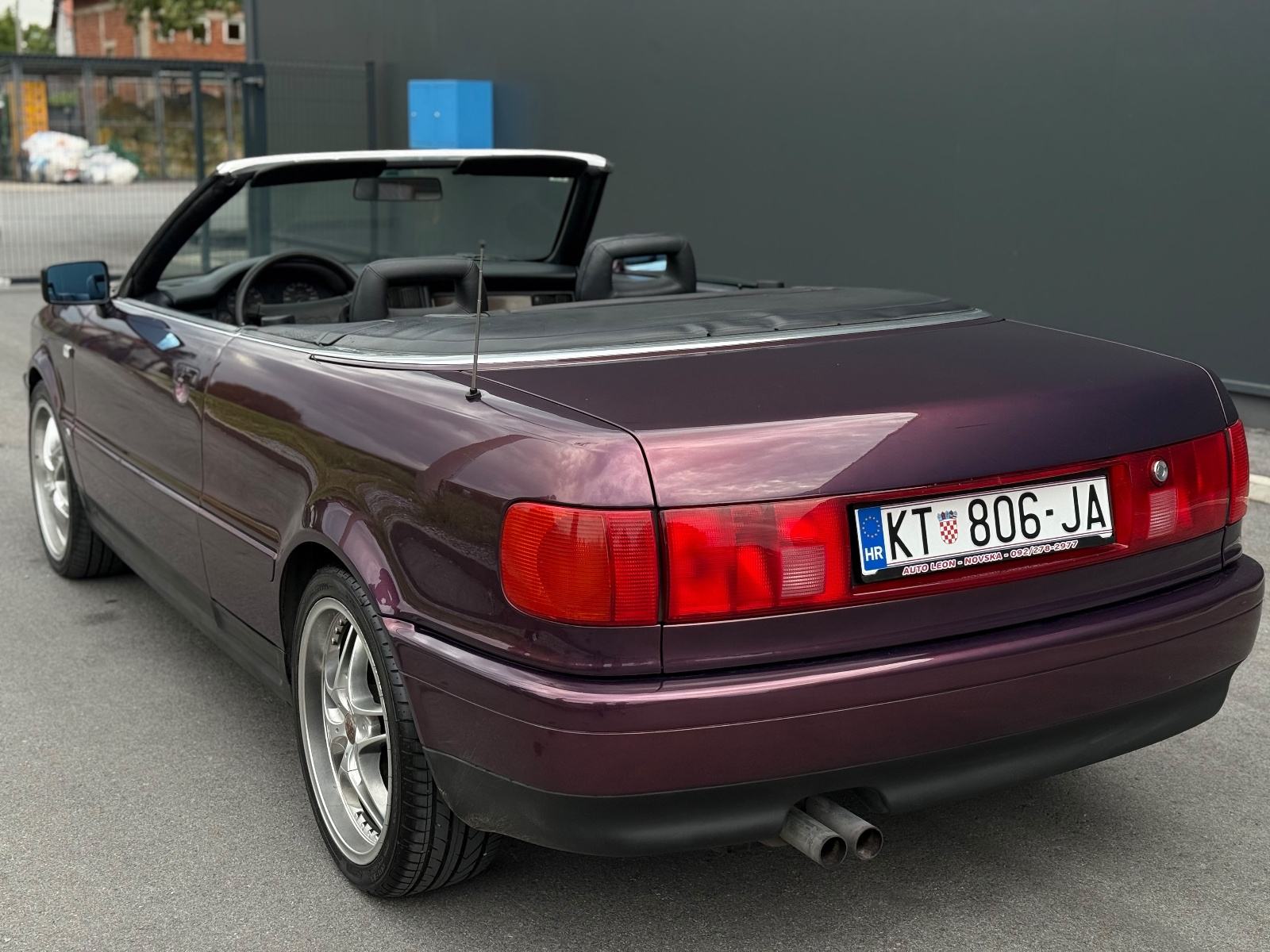 Audi 80 Cabrio 2.8 V6 1994g • 222.000 km, fotografija 3