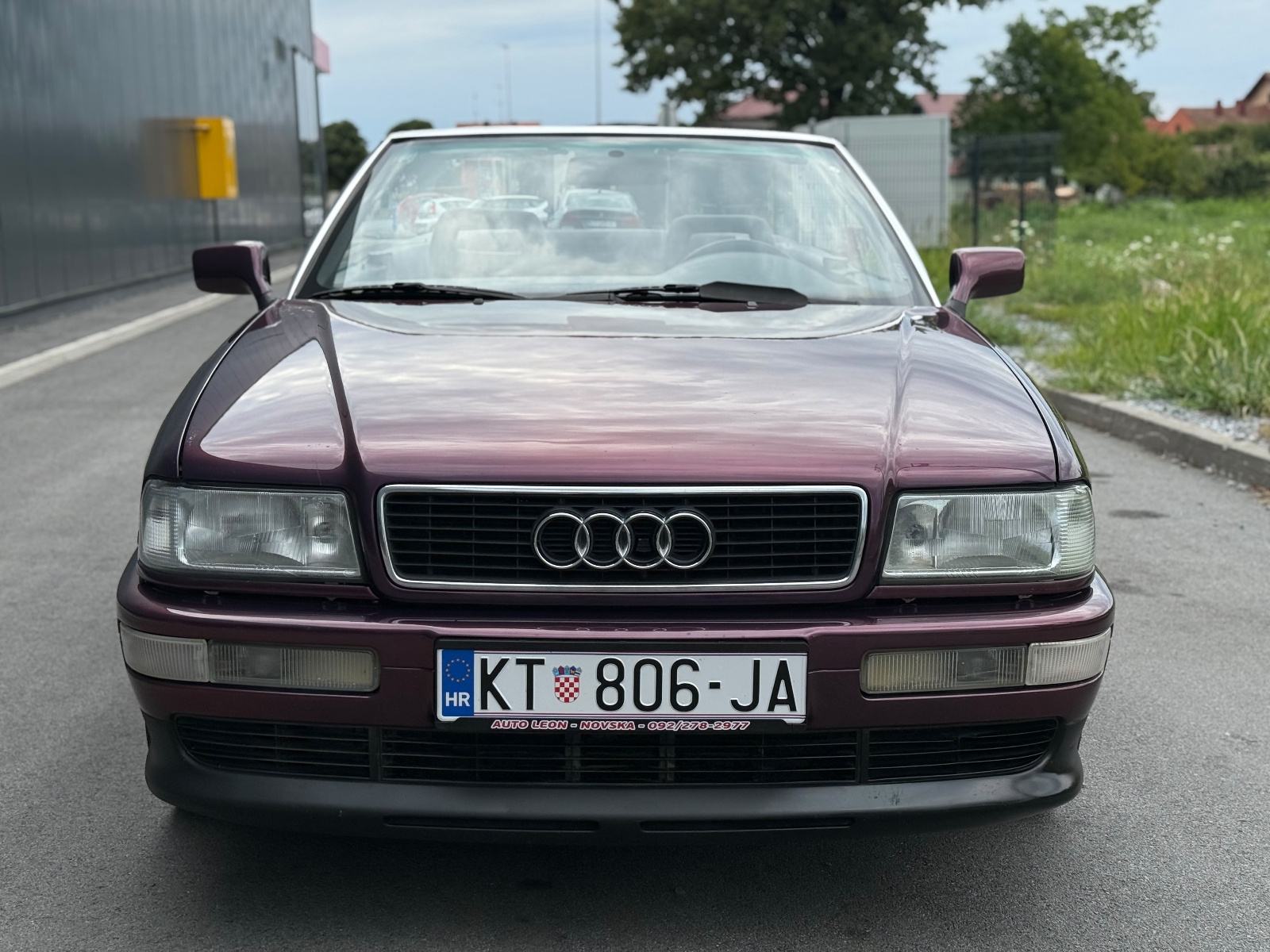 Audi 80 Cabrio 2.8 V6 1994g • 222.000 km, fotografija 2