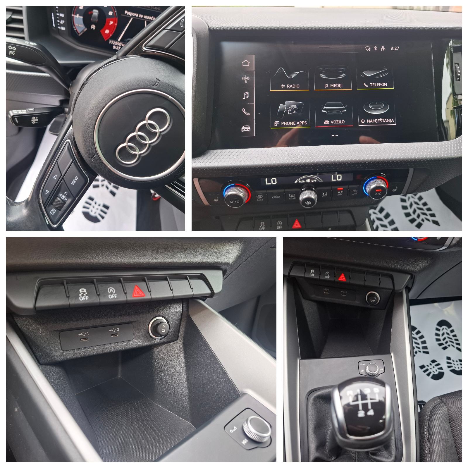 Audi A1 25 TFSI CAR PLAY LED MATRIX 2xUSB 112tkm 2021god JAMSTVO, fotografija 20