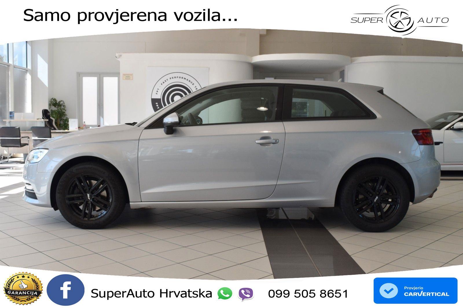 Audi A3 1.2 TFSI Attraction 110 KS, XENON+TEM+GR SJED+PDC+KLIMA, fotografija 3