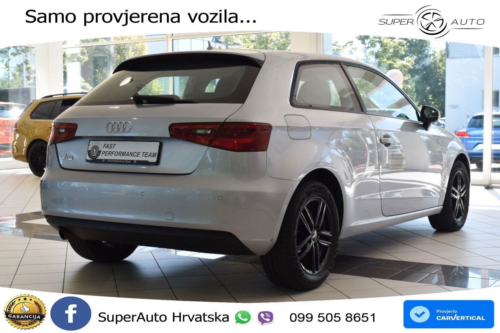 Audi A3 1.2 TFSI Attraction 110 KS, XENON+TEM+GR SJED+PDC+KLIMA, fotografija 5