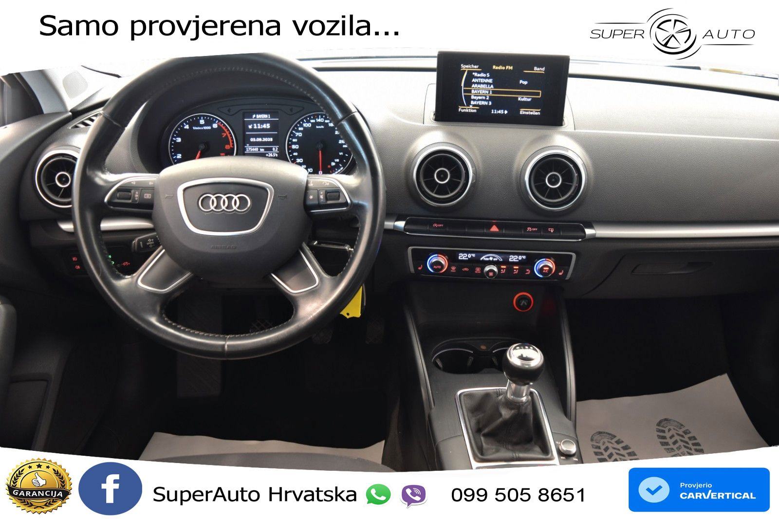 Audi A3 1.2 TFSI Attraction 110 KS, XENON+TEM+GR SJED+PDC+KLIMA, fotografija 6