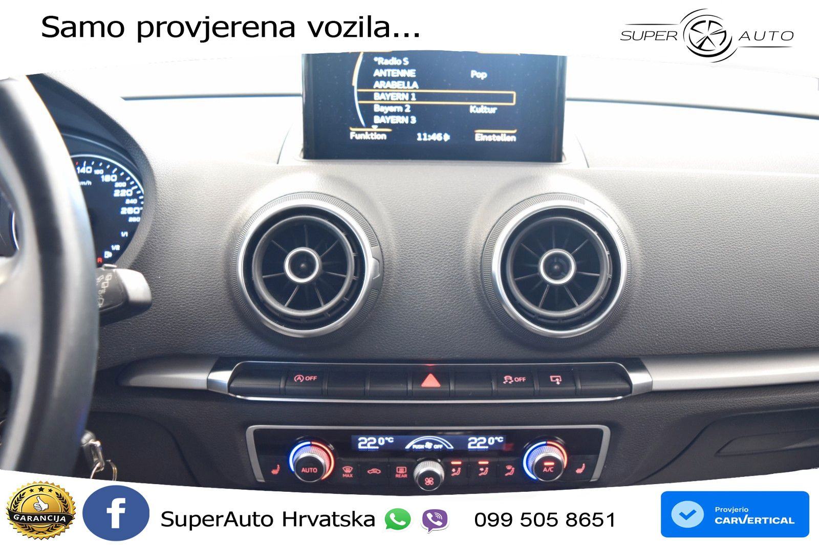 Audi A3 1.2 TFSI Attraction 110 KS, XENON+TEM+GR SJED+PDC+KLIMA, fotografija 7
