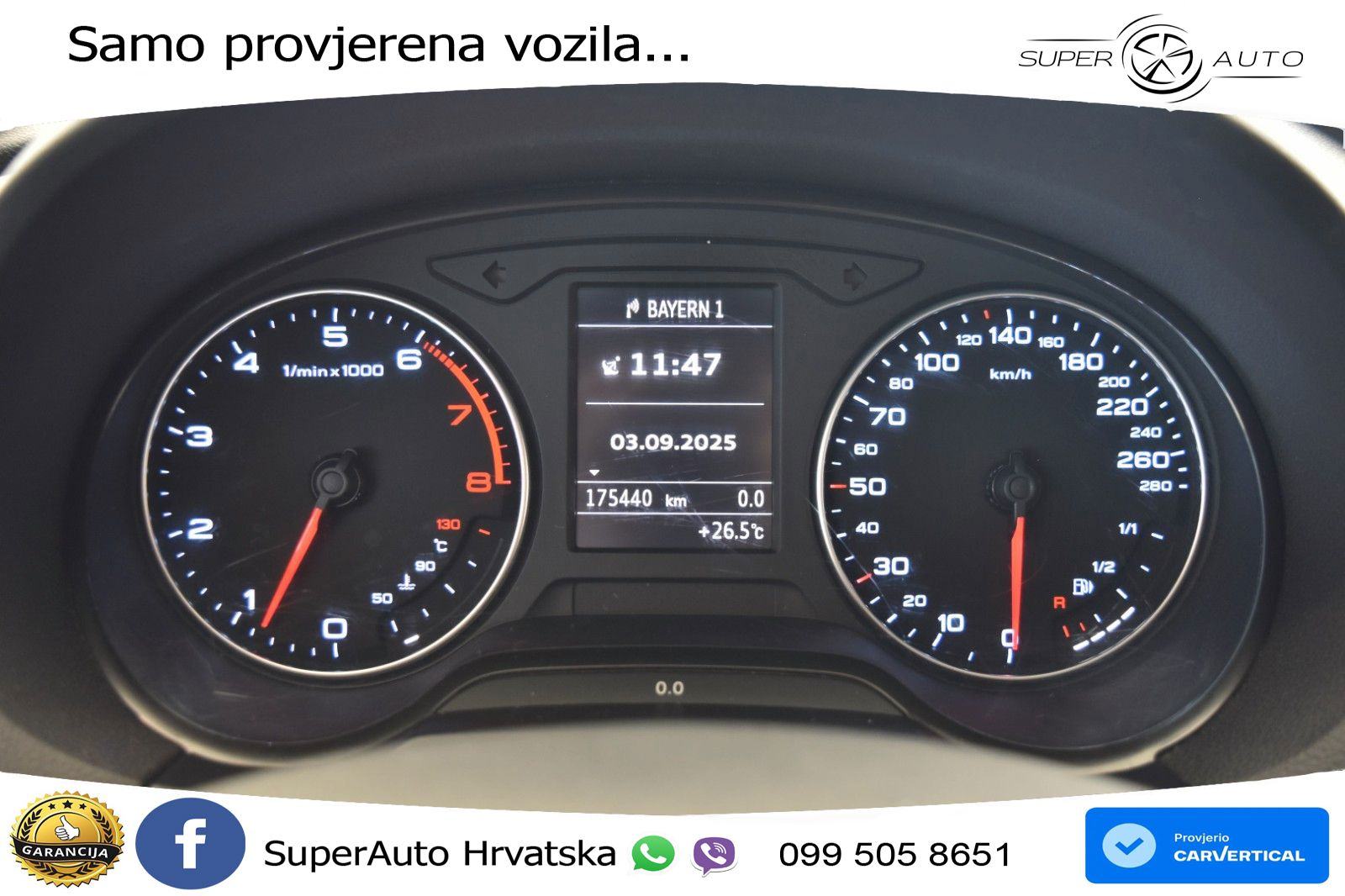 Audi A3 1.2 TFSI Attraction 110 KS, XENON+TEM+GR SJED+PDC+KLIMA, fotografija 8