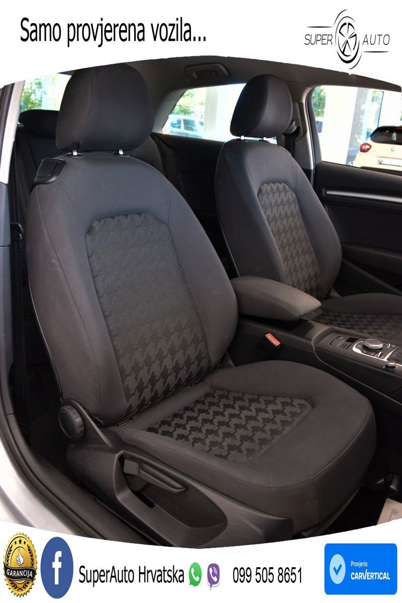Audi A3 1.2 TFSI Attraction 110 KS, XENON+TEM+GR SJED+PDC+KLIMA, fotografija 13