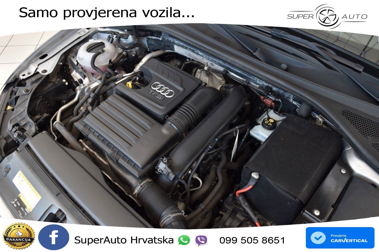 Audi A3 1.2 TFSI Attraction 110 KS, XENON+TEM+GR SJED+PDC+KLIMA, fotografija 17