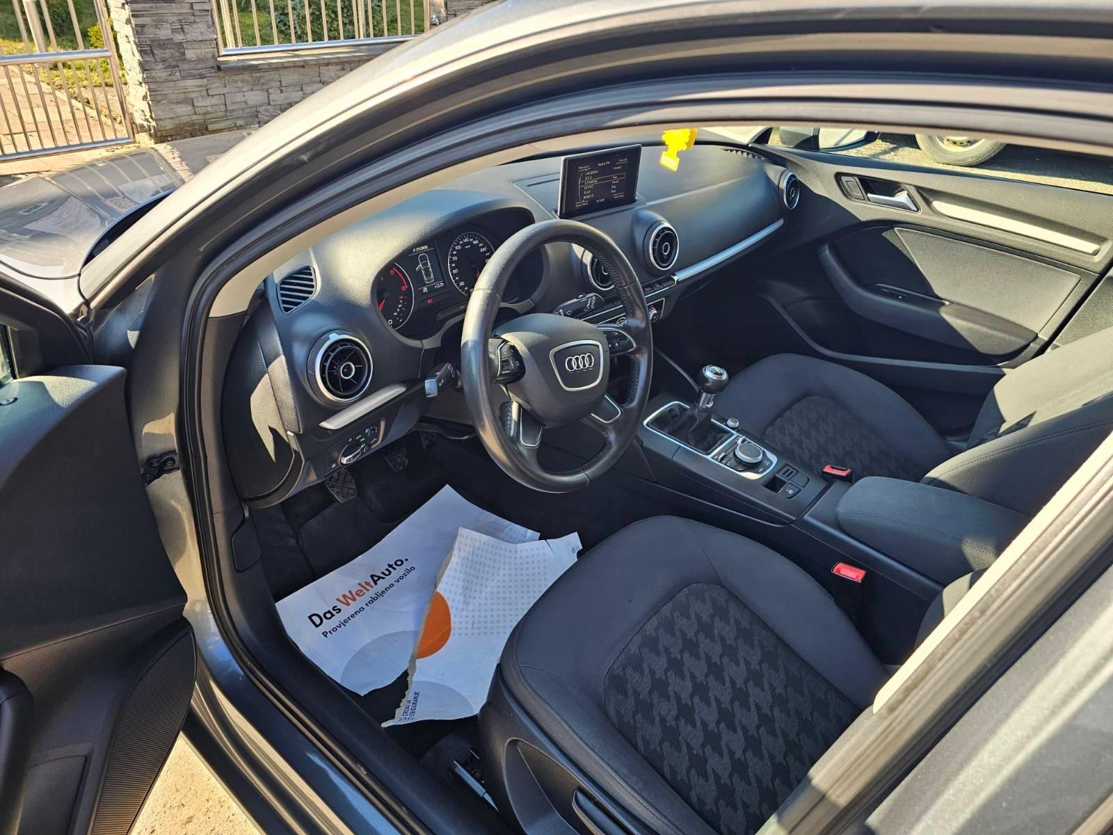 Audi A3 1,6 TDI 77KW, 2014g !!! prodaja vozila !!!, fotografija 14
