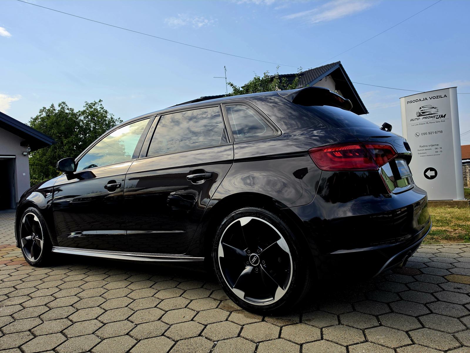 Audi A3 1,6 TDI,,ODLIČAN,,S-LINE,,PANORAMA,,171676KM, fotografija 5