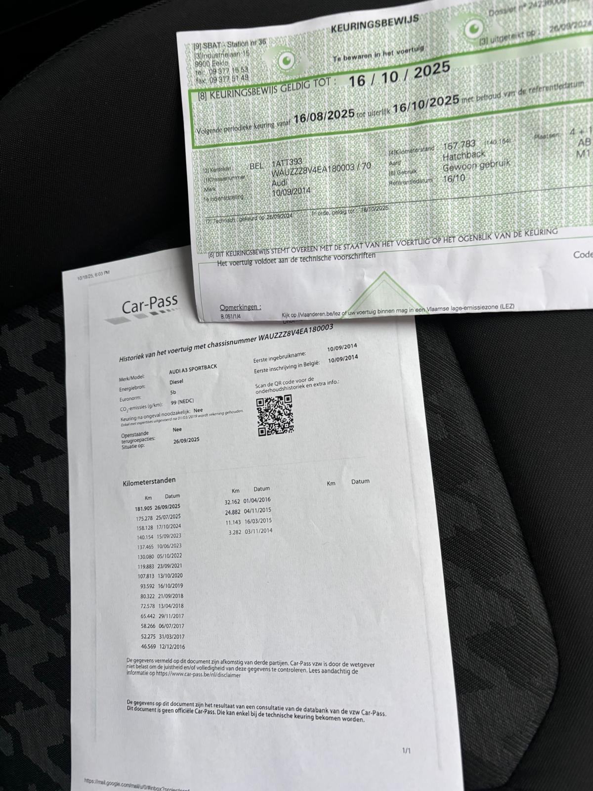 Audi A3 1,6 TDI, fotografija 19