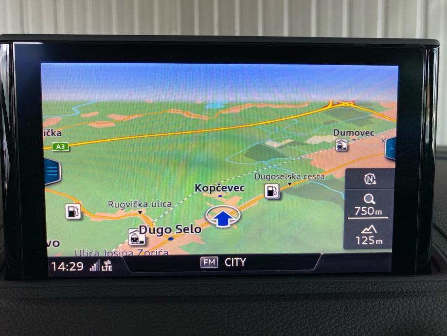 Audi A3 1,6 TDI Sport ALU NAVI PDC LED TEMPOMAT GARANCIJA DO 2 GOD., fotografija 15