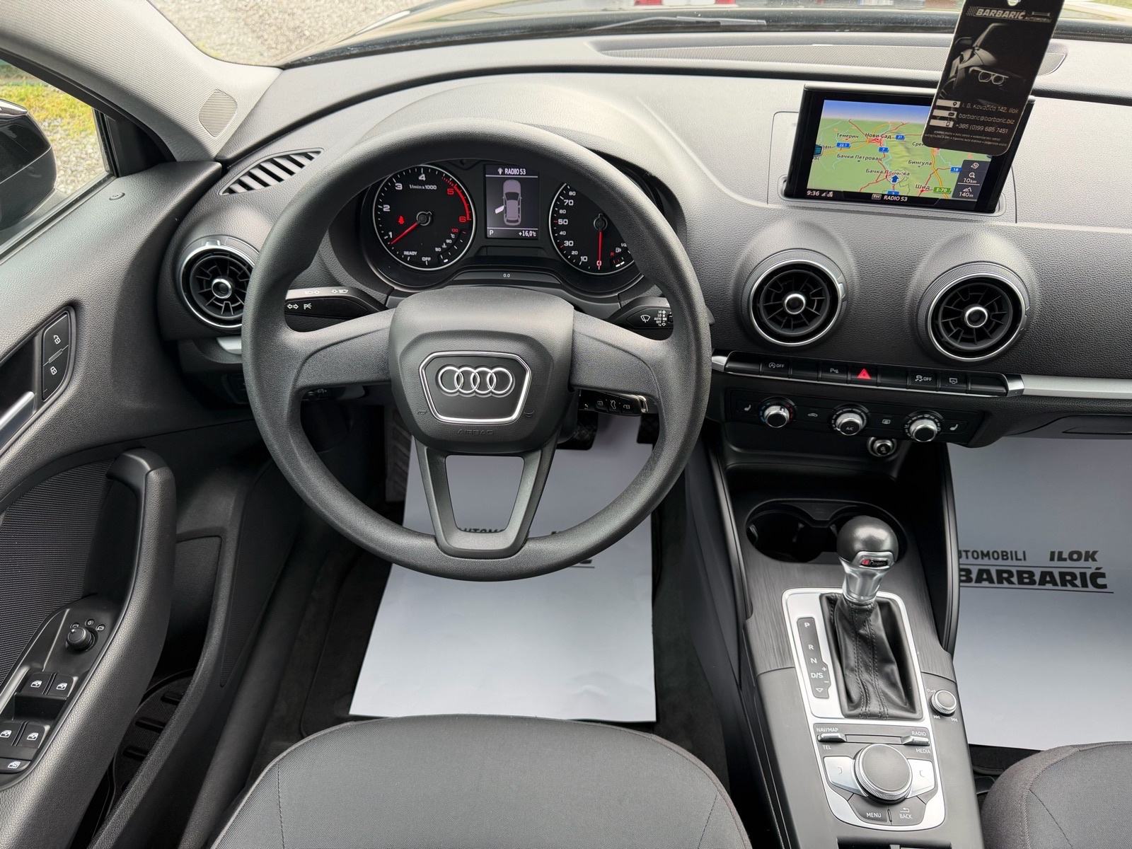 Audi A3 1,6 TDI Sportback,Led,Navigacija,82.000km,Jamstvo 12mj., fotografija 15