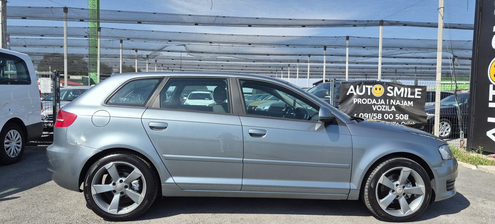Audi A3 1,6TDI, AUT. KLIMA, GR. SJEDALA, CENT. ZAKLJUČAVANJE, ALU..., fotografija 5