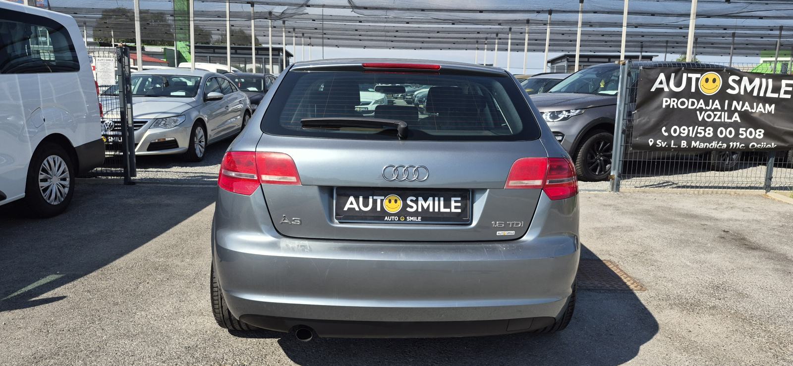 Audi A3 1,6TDI, AUT. KLIMA, GR. SJEDALA, CENT. ZAKLJUČAVANJE, ALU..., fotografija 7