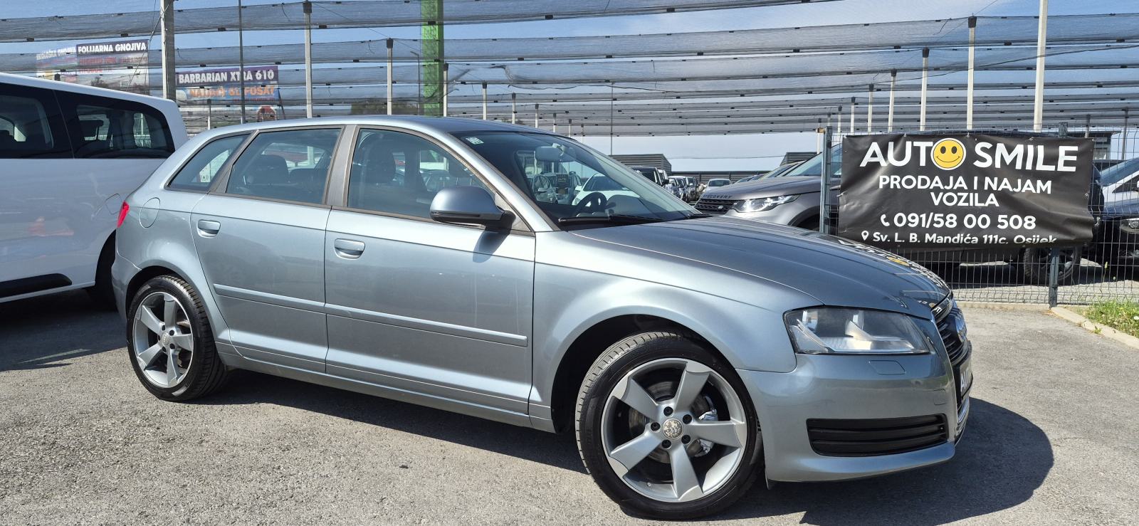 Audi A3 1,6TDI, AUT. KLIMA, GR. SJEDALA, CENT. ZAKLJUČAVANJE, ALU..., fotografija 8