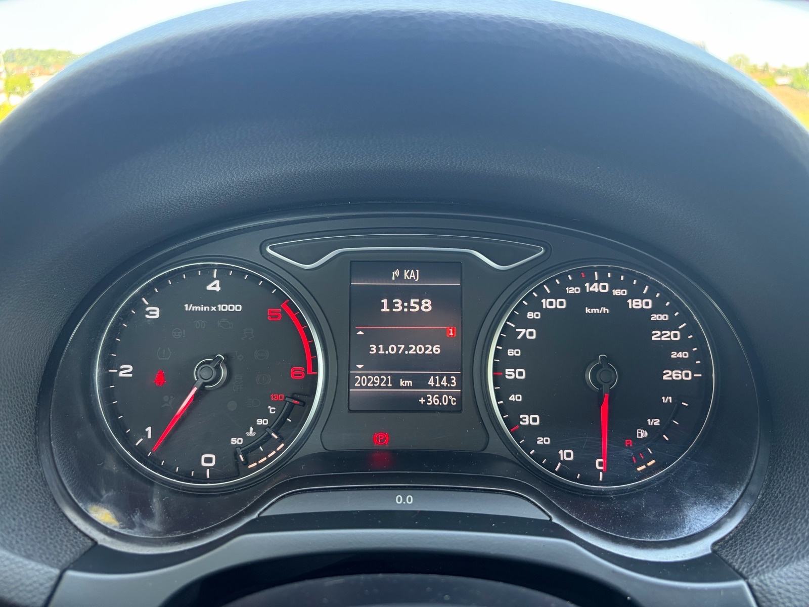 Audi A3 2,0 TDI 110 kW Quattro 2013g. 7.700eur, fotografija 11
