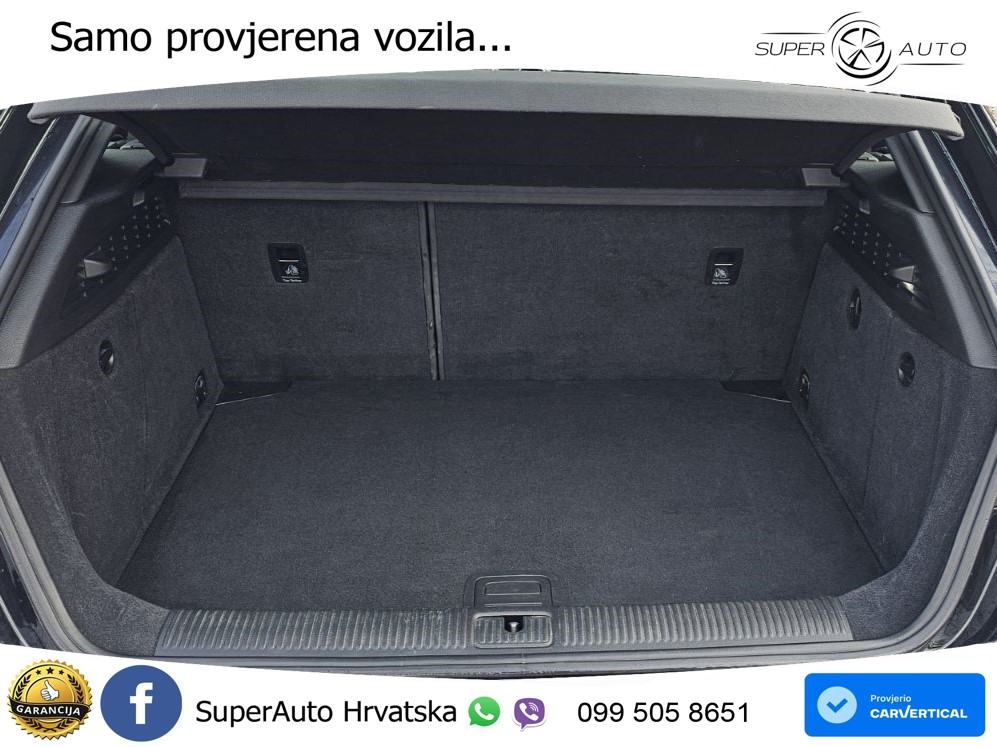 Audi A3 2.0 TDI 184 KS, REG 09/26 TEM+NAVI+GR SJED+PARK, fotografija 11