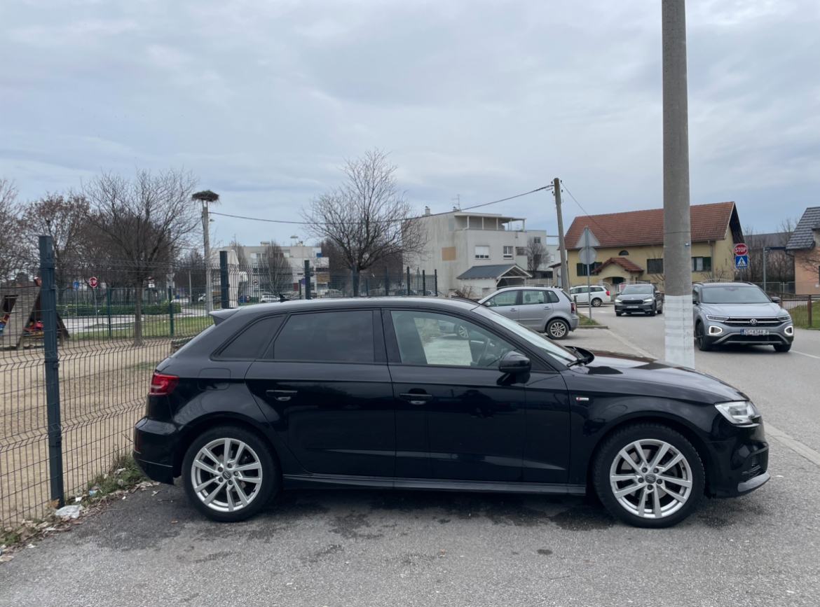 Audi A3 2,0 TDI automatik S LINE Sportback, fotografija 2