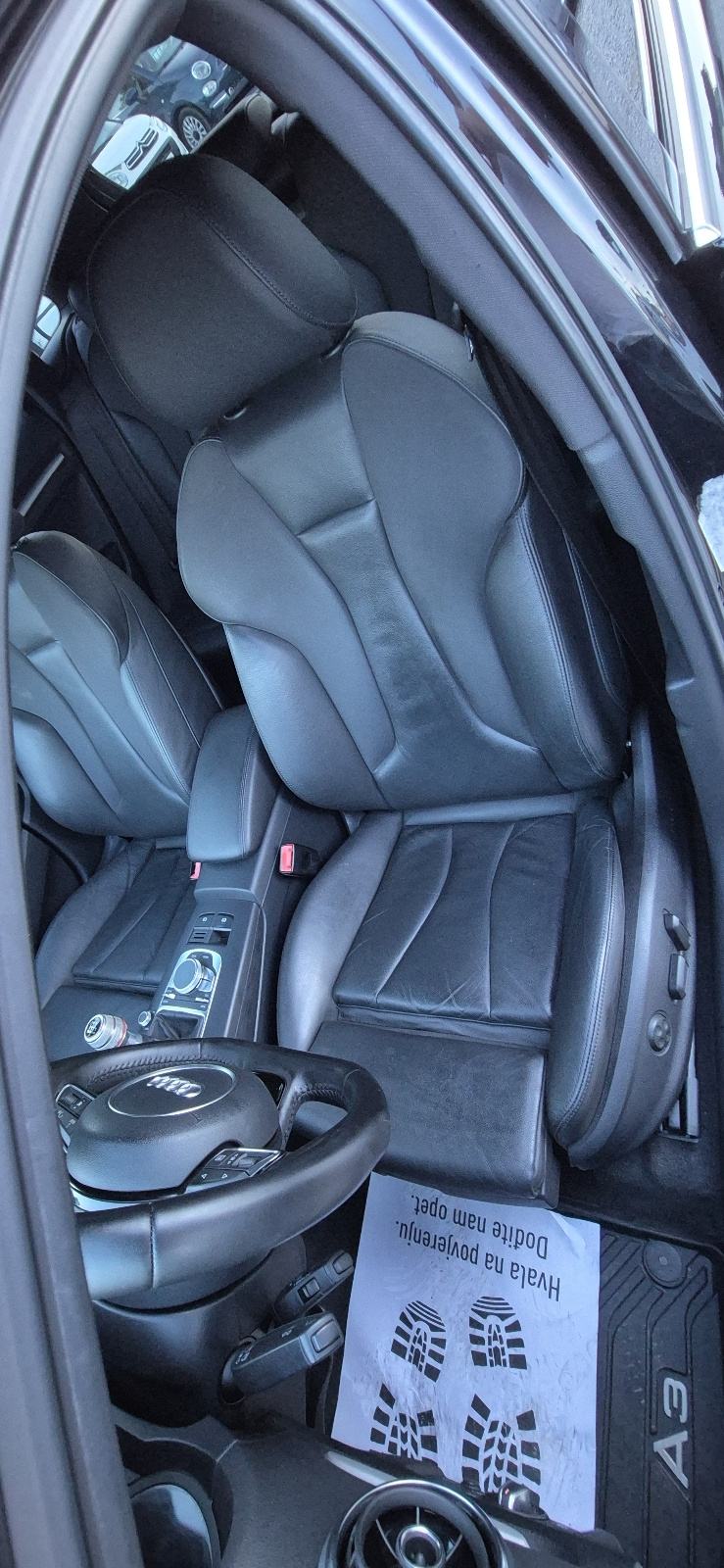 Audi A3 2,0 TDI S line veliki mali serv, led aut klim radar koža kam, fotografija 13
