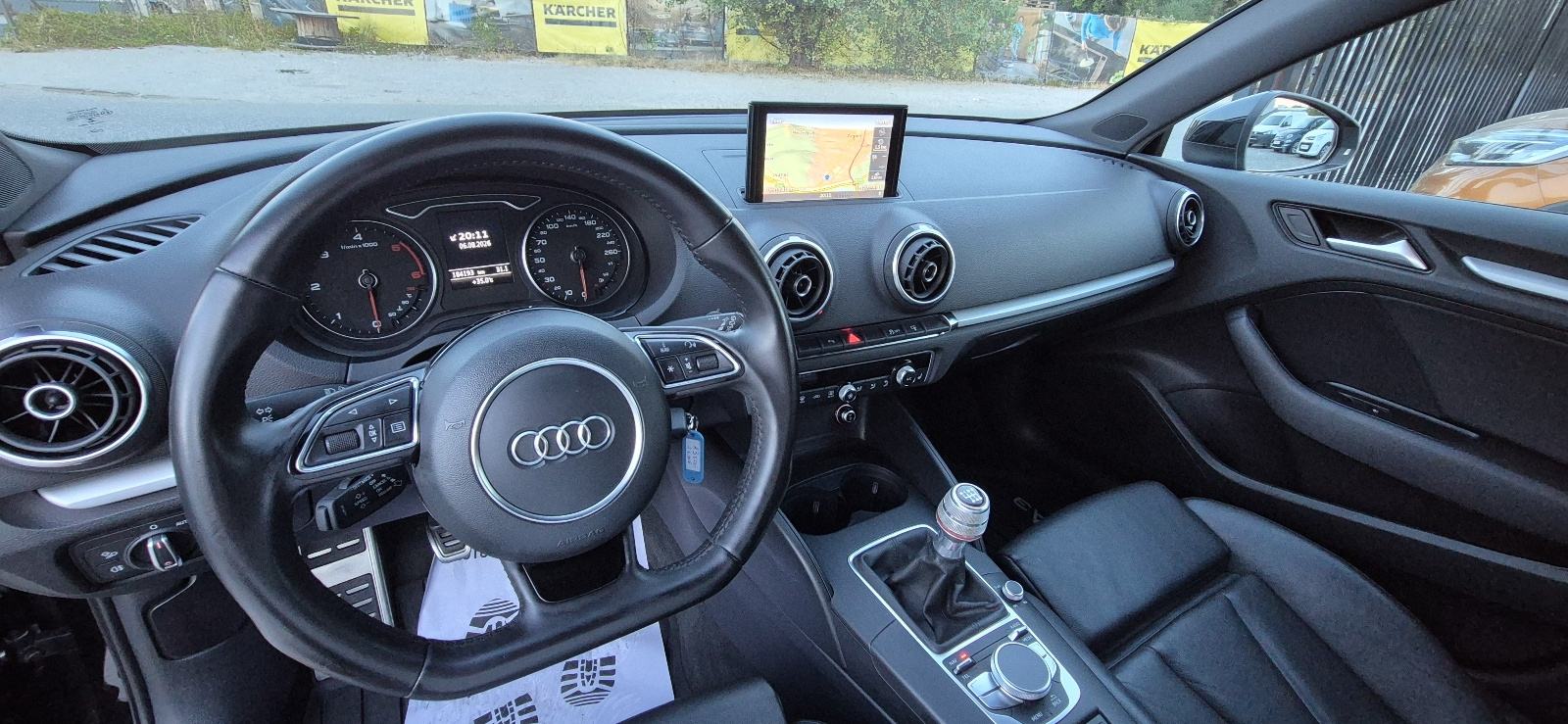 Audi A3 2,0 TDI S line veliki mali serv, led aut klim radar koža kam, fotografija 20