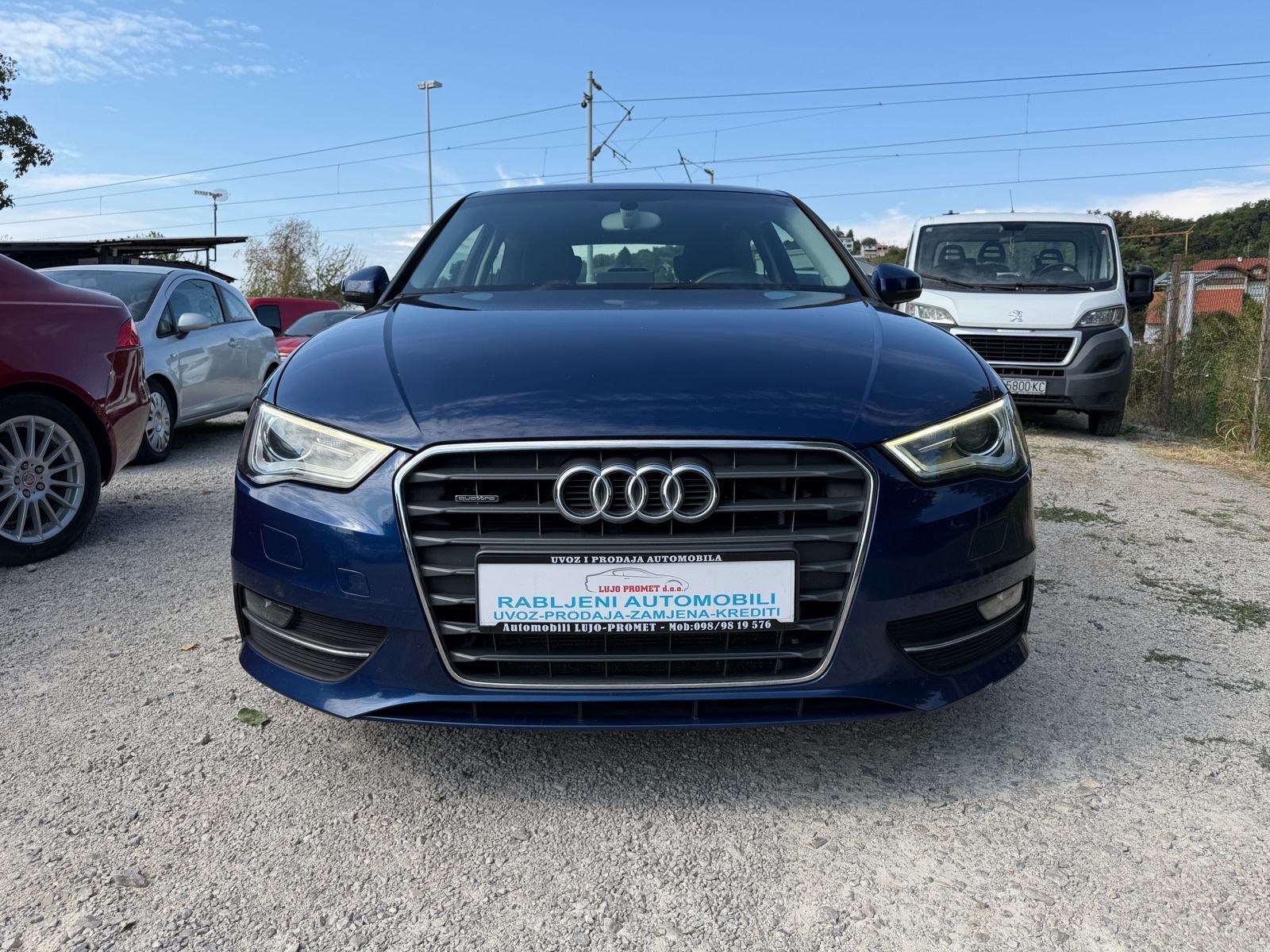 Audi A3 2,0 TDI Quattro-XENON-LED-ALU-V+M SERVIS-NEMA 5%-KARTICE 36 R, fotografija 2