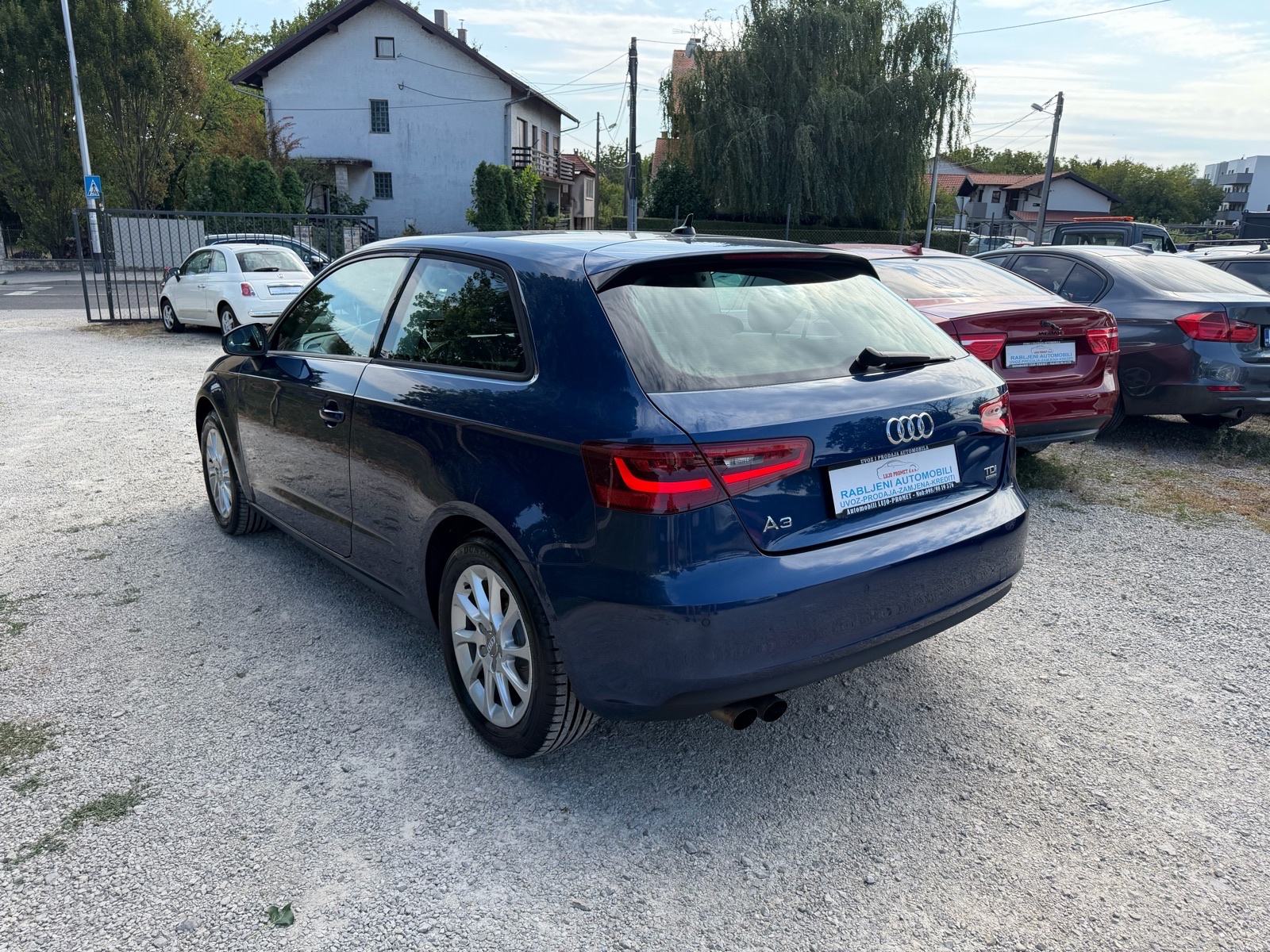 Audi A3 2,0 TDI Quattro-XENON-LED-ALU-V+M SERVIS-NEMA 5%-KARTICE 36 R, fotografija 7
