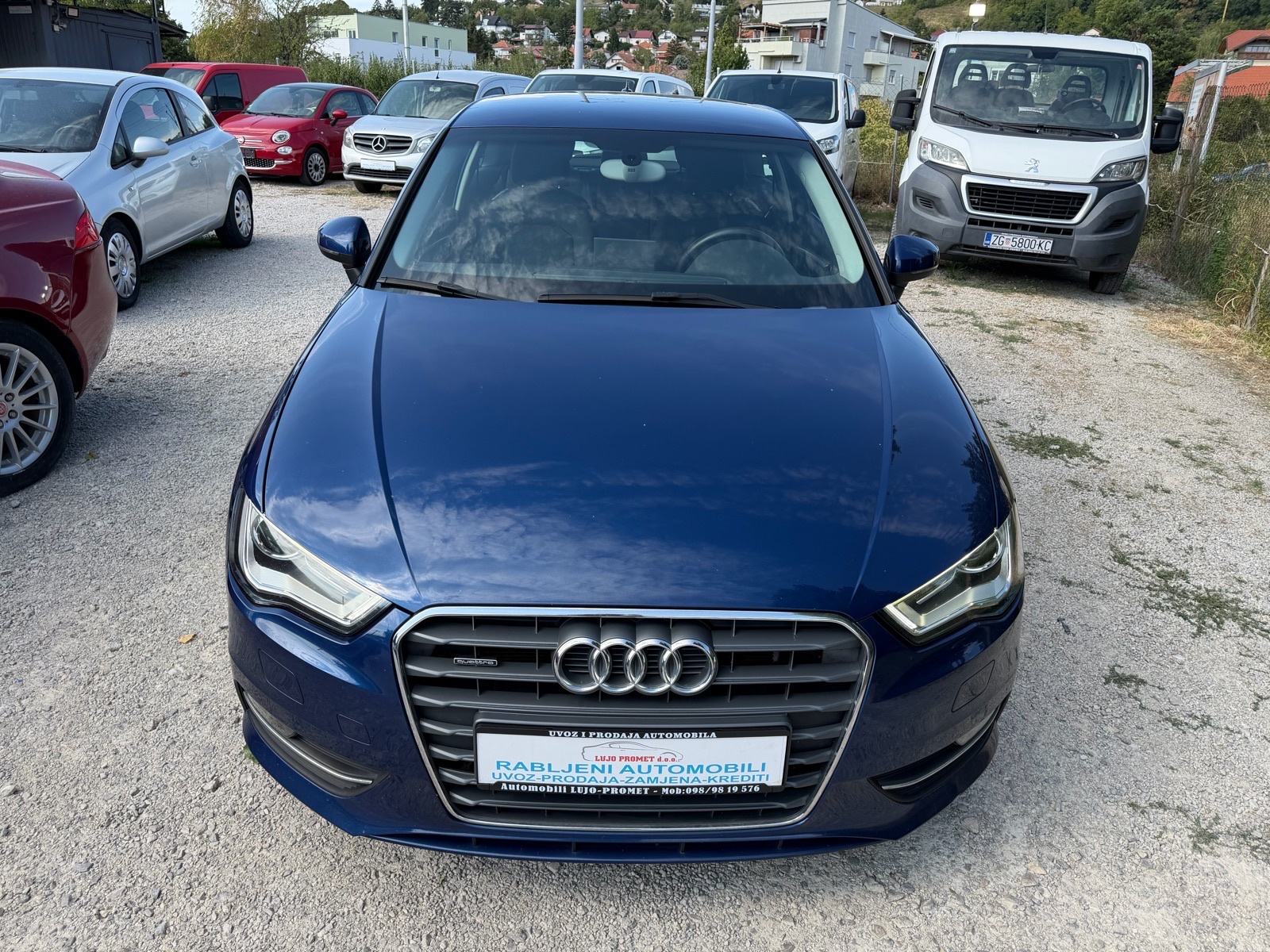 Audi A3 2,0 TDI Quattro-XENON-LED-ALU-V+M SERVIS-NEMA 5%-KARTICE 36 R, fotografija 3
