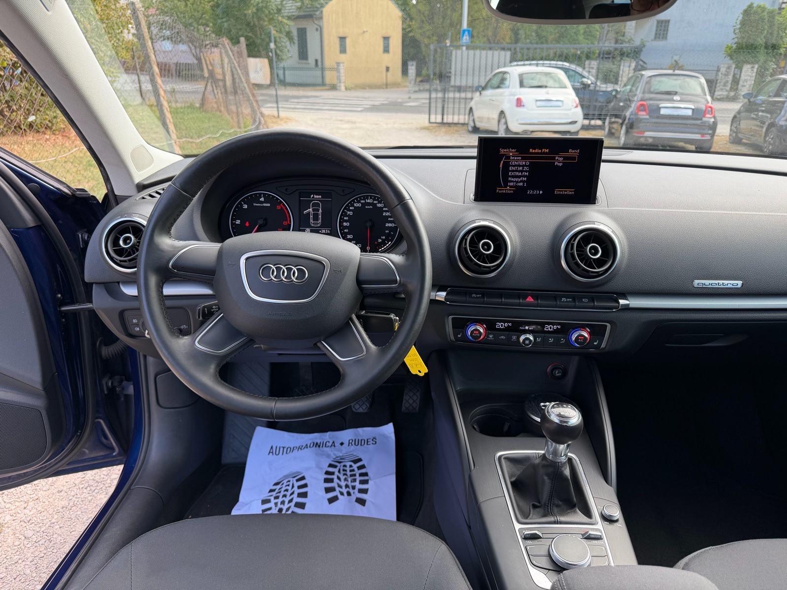 Audi A3 2,0 TDI Quattro-XENON-LED-ALU-V+M SERVIS-NEMA 5%-KARTICE 36 R, fotografija 17