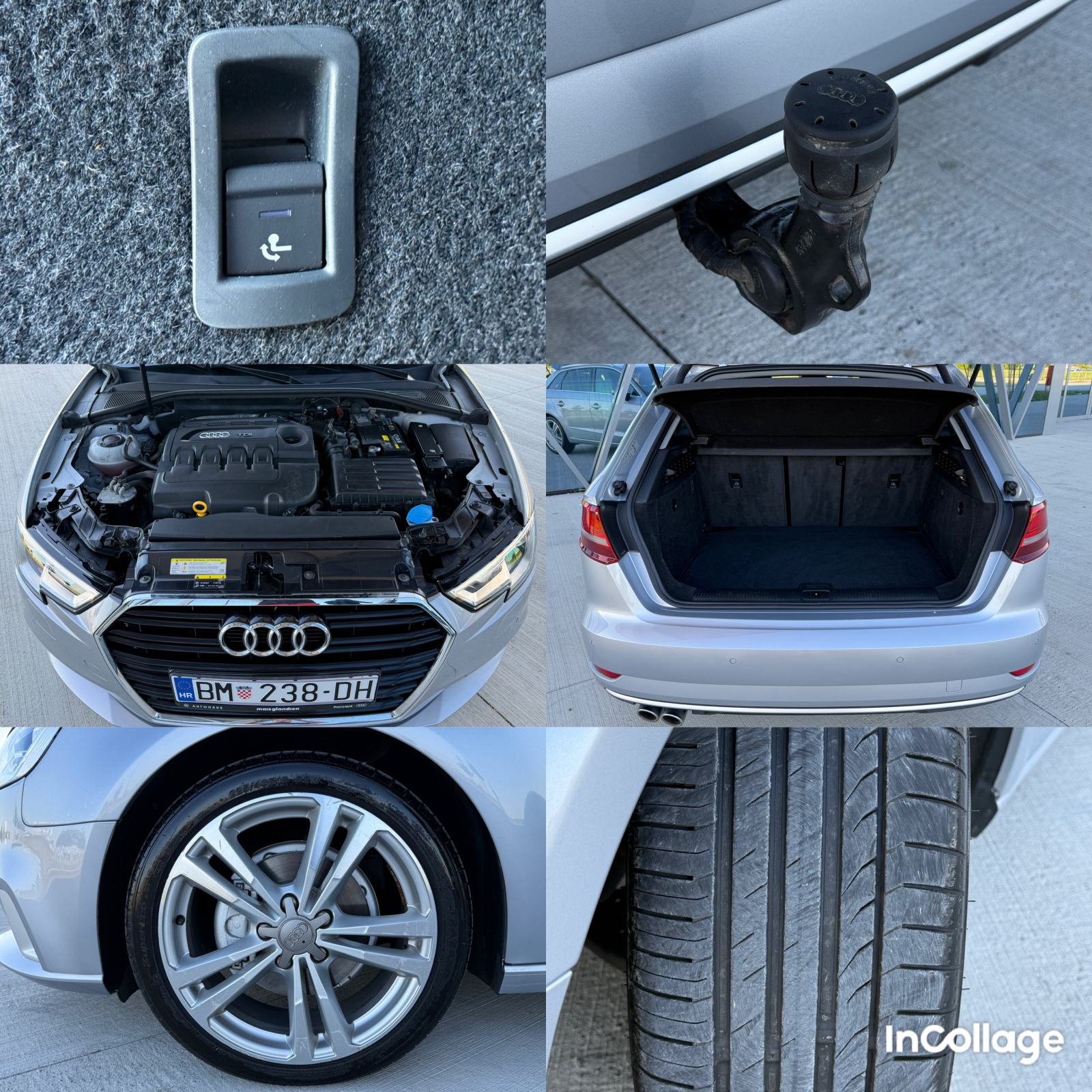 Audi A3 2,0 TDI Sport • VIRTUAL • NAVI • ALU 18 • REG 3/27 •, fotografija 19