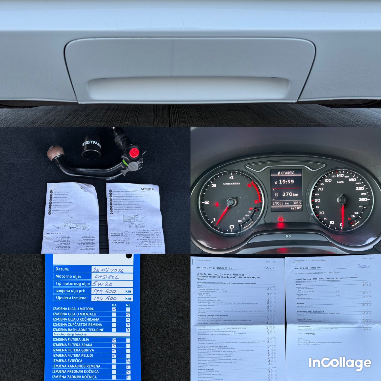 Audi A3 2,0 TDI Sport • XENON • LED • ALU 17 • REG 5/27 •, fotografija 20