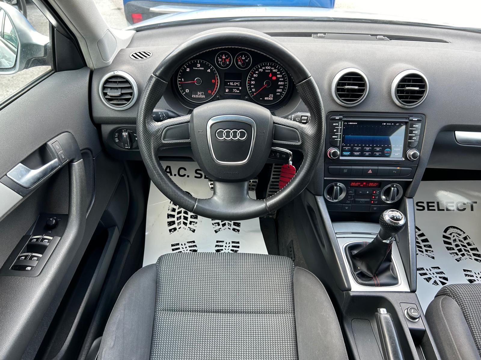 Audi A3 2.0 TDI Sportback - Quattro - SERVISNA - GARANCIJA - REG1GOD, fotografija 10