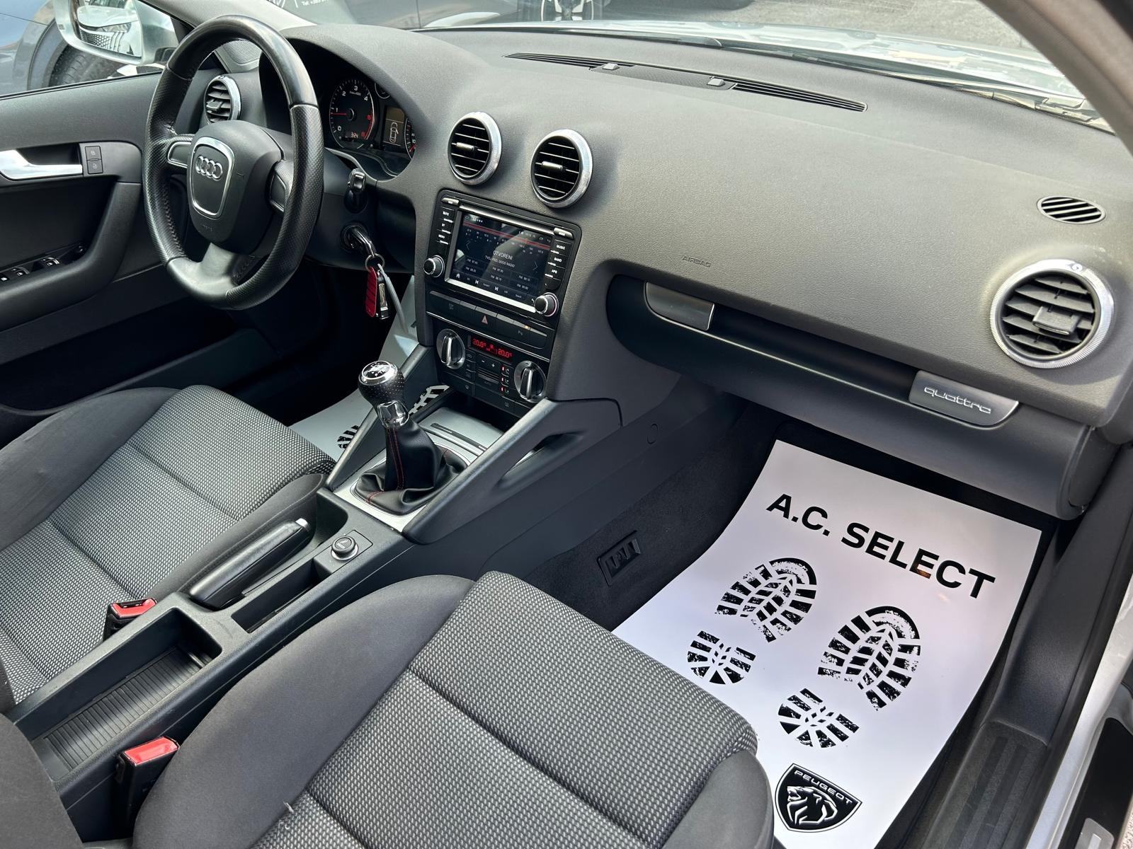 Audi A3 2.0 TDI Sportback - Quattro - SERVISNA - GARANCIJA - REG1GOD, fotografija 18