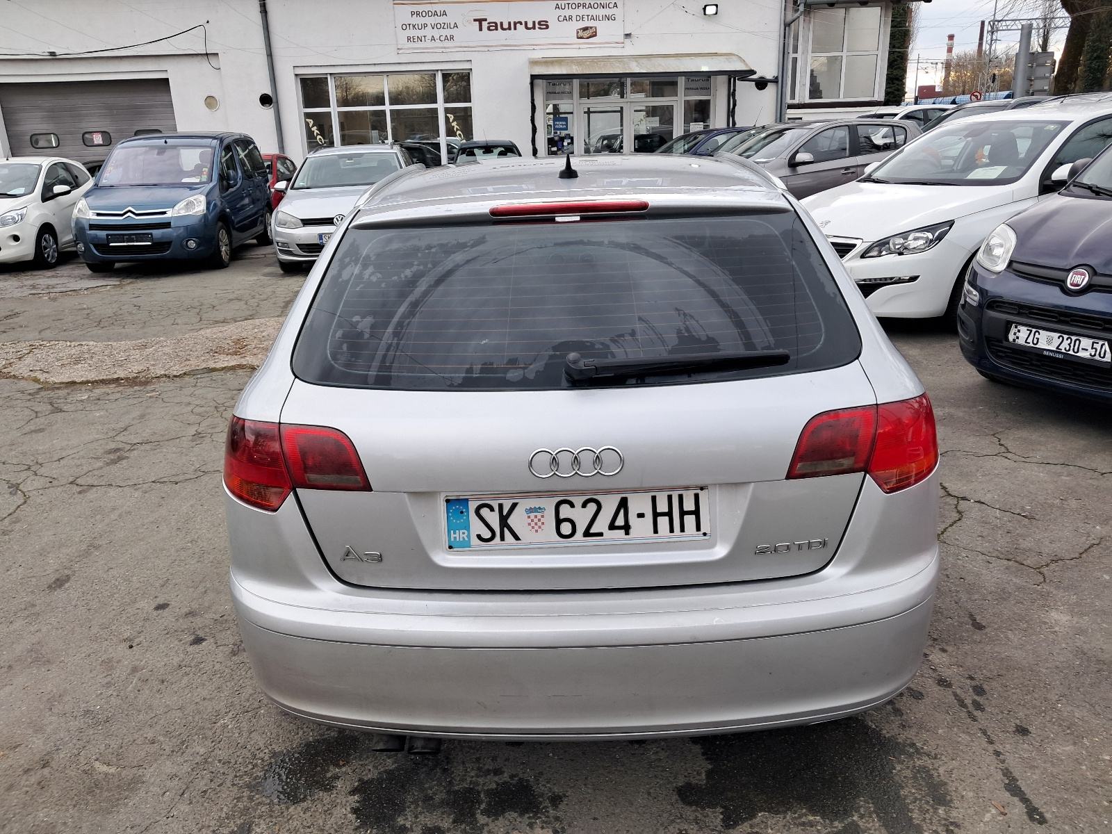 AKCIJA-Audi A3 2,0 TDI Sportback na ime do reg KLIMA ALU kartice/rate, fotografija 4