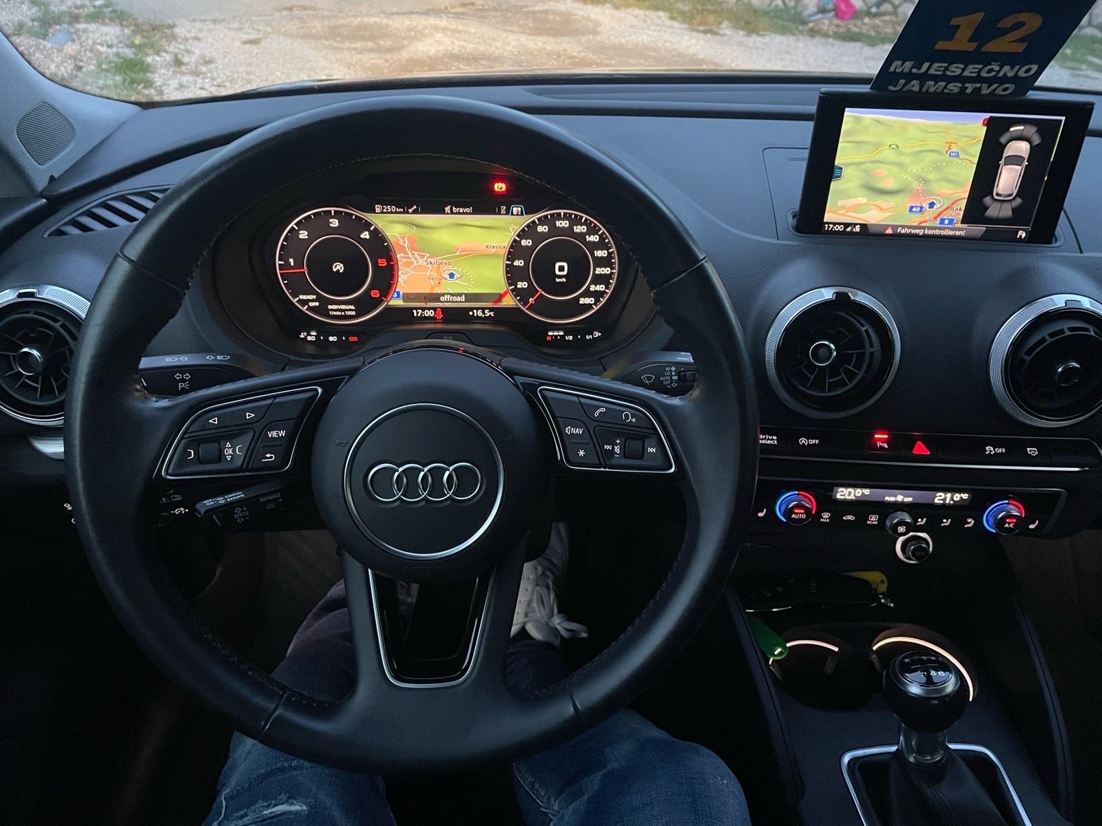 AUDI A3 SPORTBACK 2.0 TDI,VIRTUAL,ZAMJENA,JAMSTVO., fotografija 9