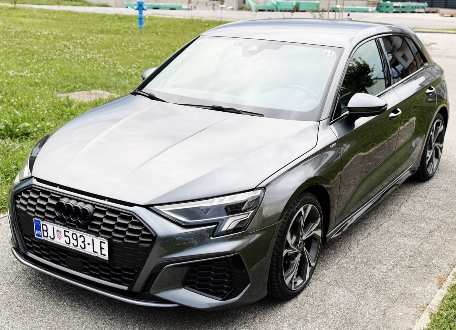 Audi A3 2.0Tdi Automatic 2023.*S Line* Matrix, Virtual, Navi - Reg 1.g, fotografija 8