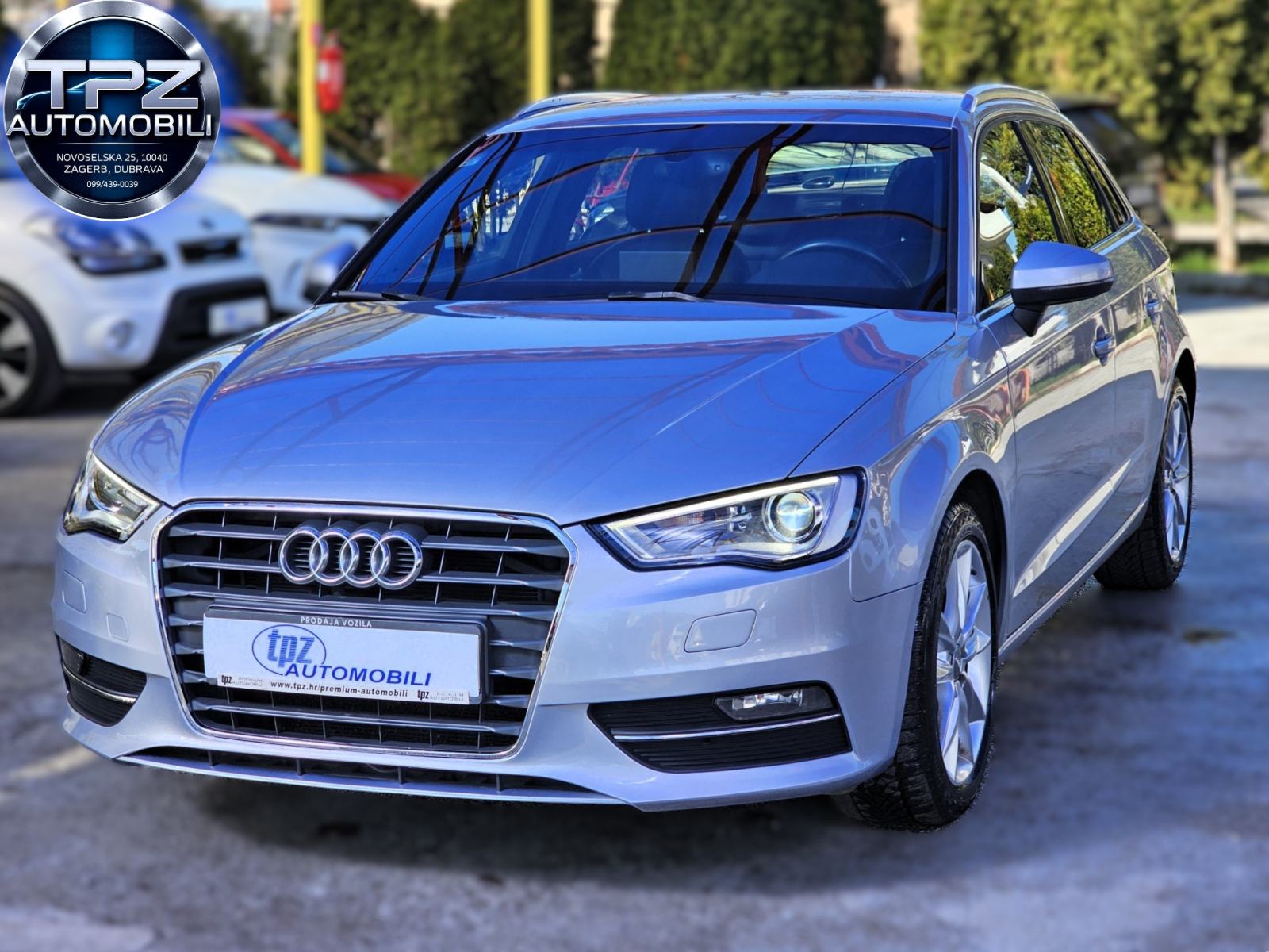 AUDI*A3*2015.G*1.6 TDI-110KS*5 VRATA*LED*ALU*KOŽA*NAVI*9980E, fotografija 8
