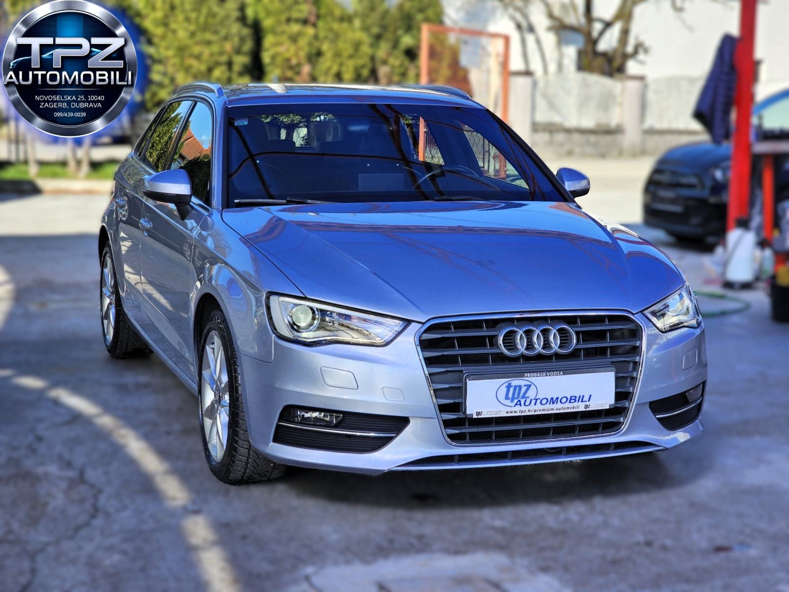 AUDI*A3*2015.G*1.6 TDI-110KS*5 VRATA*LED*ALU*KOŽA*NAVI*9980E, fotografija 7