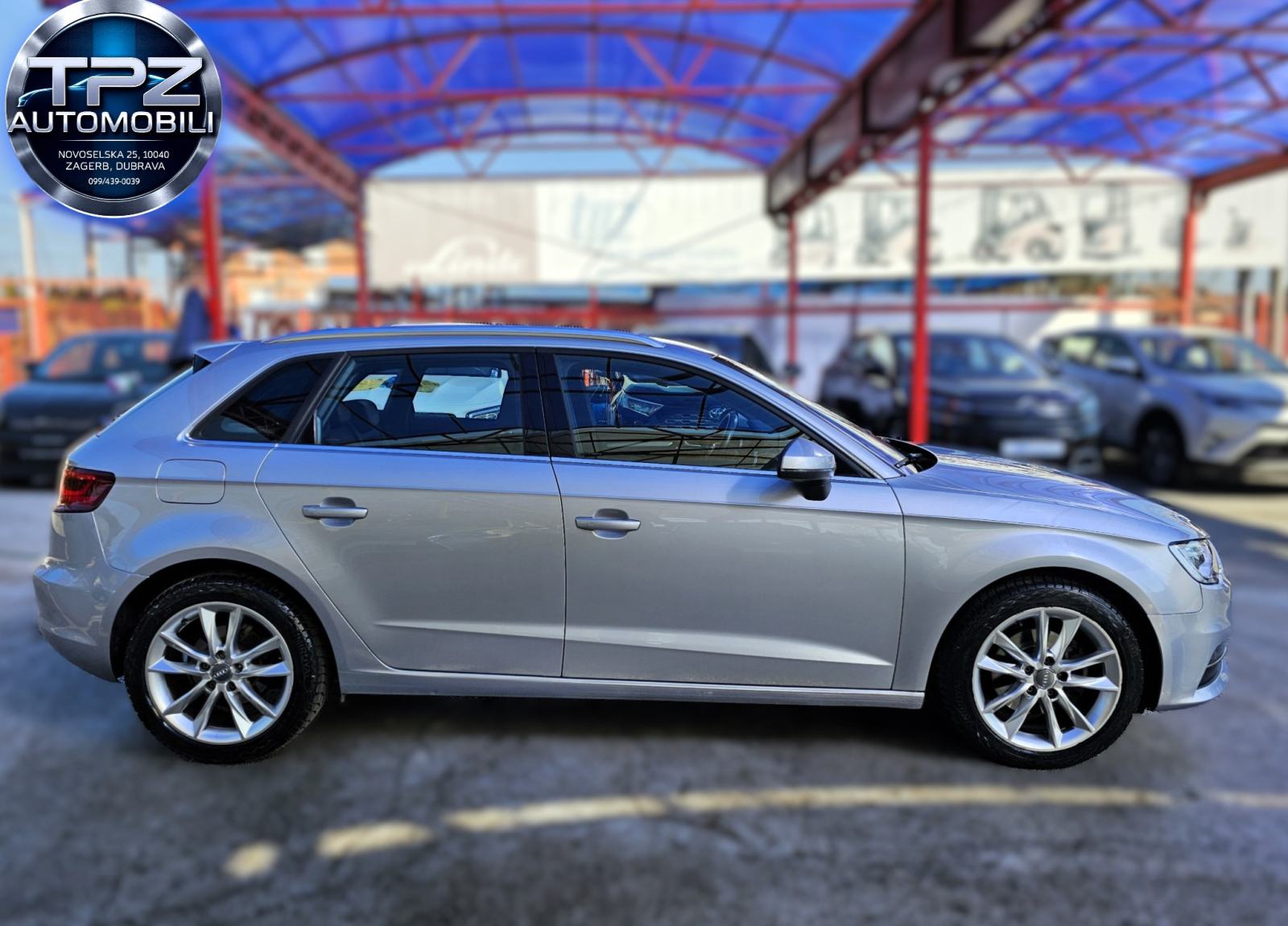 AUDI*A3*2015.G*1.6 TDI-110KS*5 VRATA*LED*ALU*KOŽA*NAVI*9980E, fotografija 6