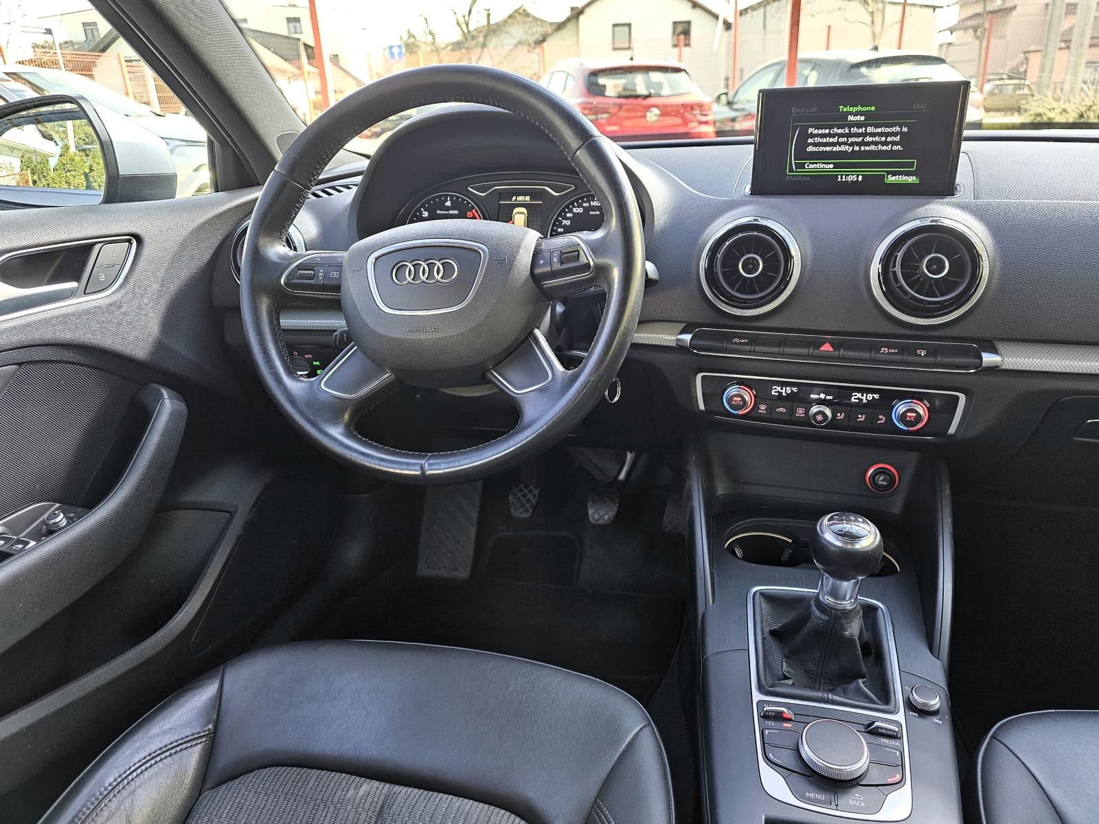 AUDI*A3*2015.G*1.6 TDI-110KS*5 VRATA*LED*ALU*KOŽA*NAVI*9980E, fotografija 13