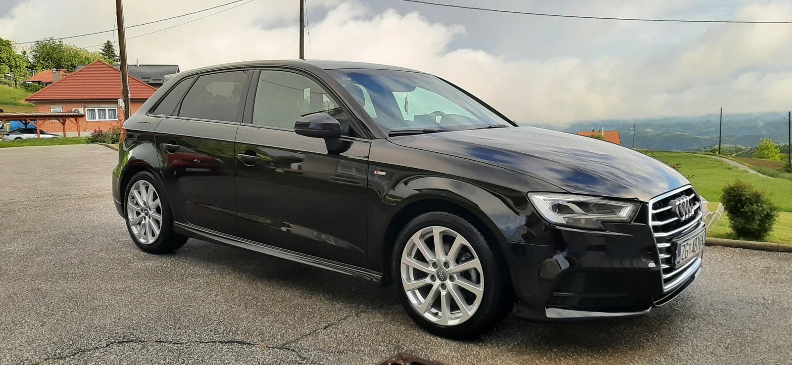 AUDI A3 3.0 TDI SPORTBACK "S LINE" LED SVJETLA NAVIGACIJA KOŽA, pogled izvana - slika 2