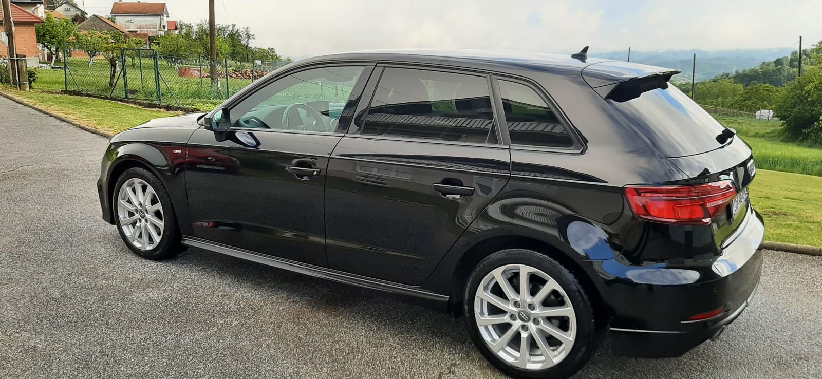 AUDI A3 3.0 TDI SPORTBACK "S LINE" LED SVJETLA NAVIGACIJA KOŽA, pogled izvana - slika 3