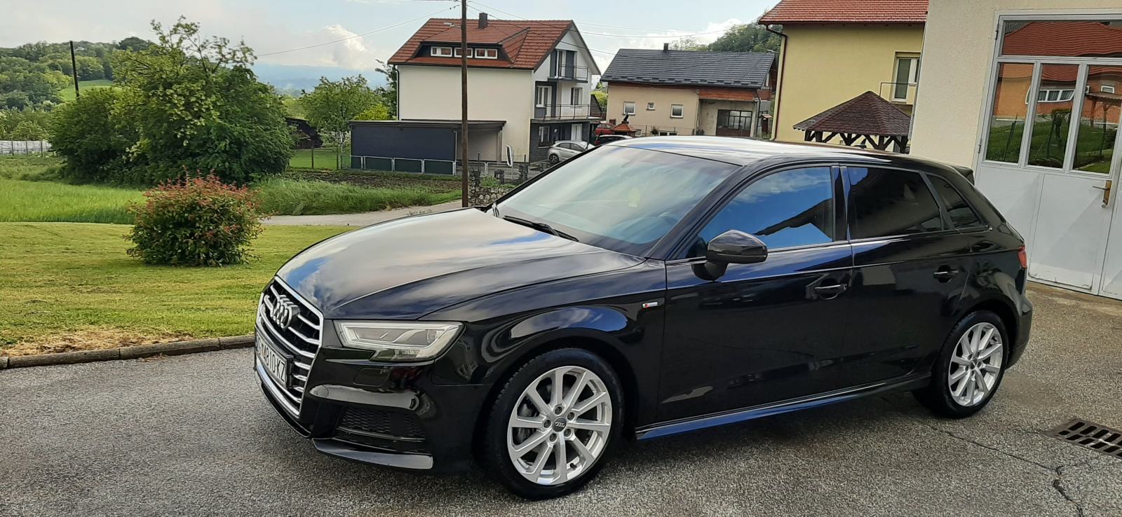 AUDI A3 3.0 TDI SPORTBACK "S LINE" LED SVJETLA NAVIGACIJA KOŽA, pogled izvana - slika 1