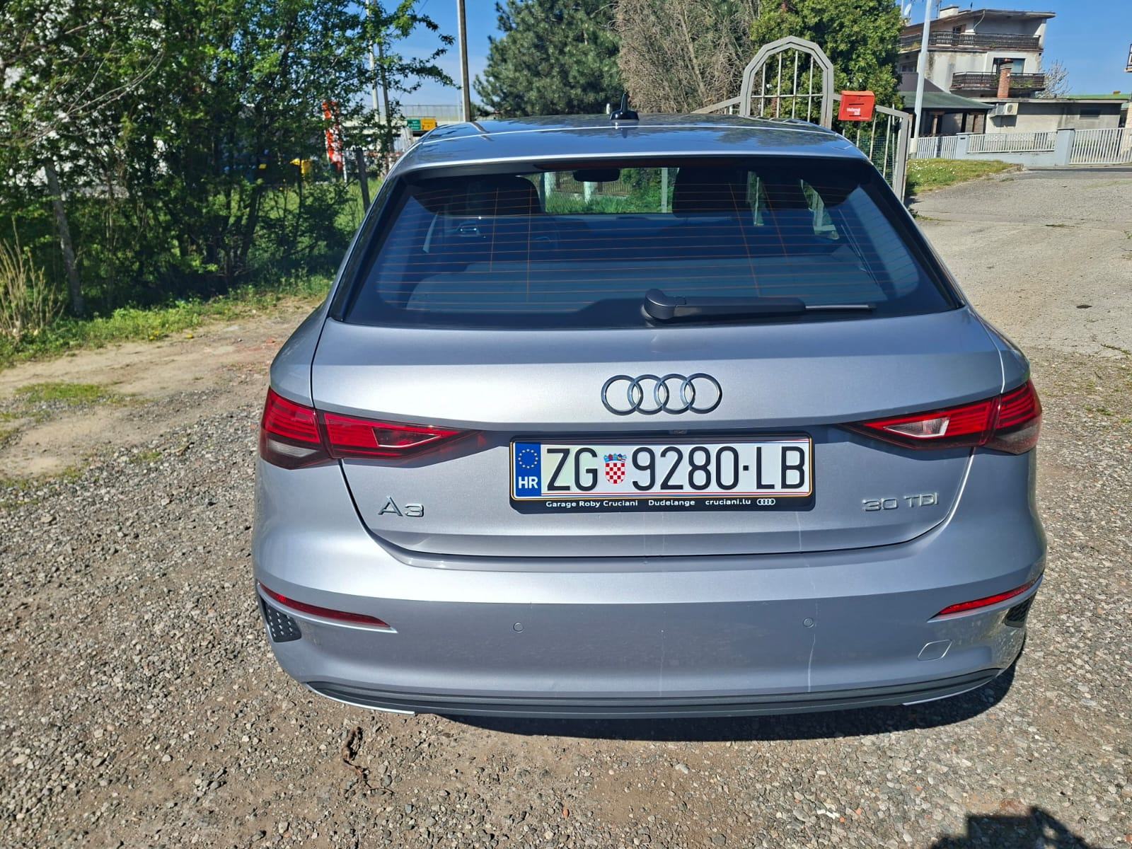 Audi A3 30 TDI/ 85kw / 2021g / "107tkm"/ reg04/27, fotografija 14
