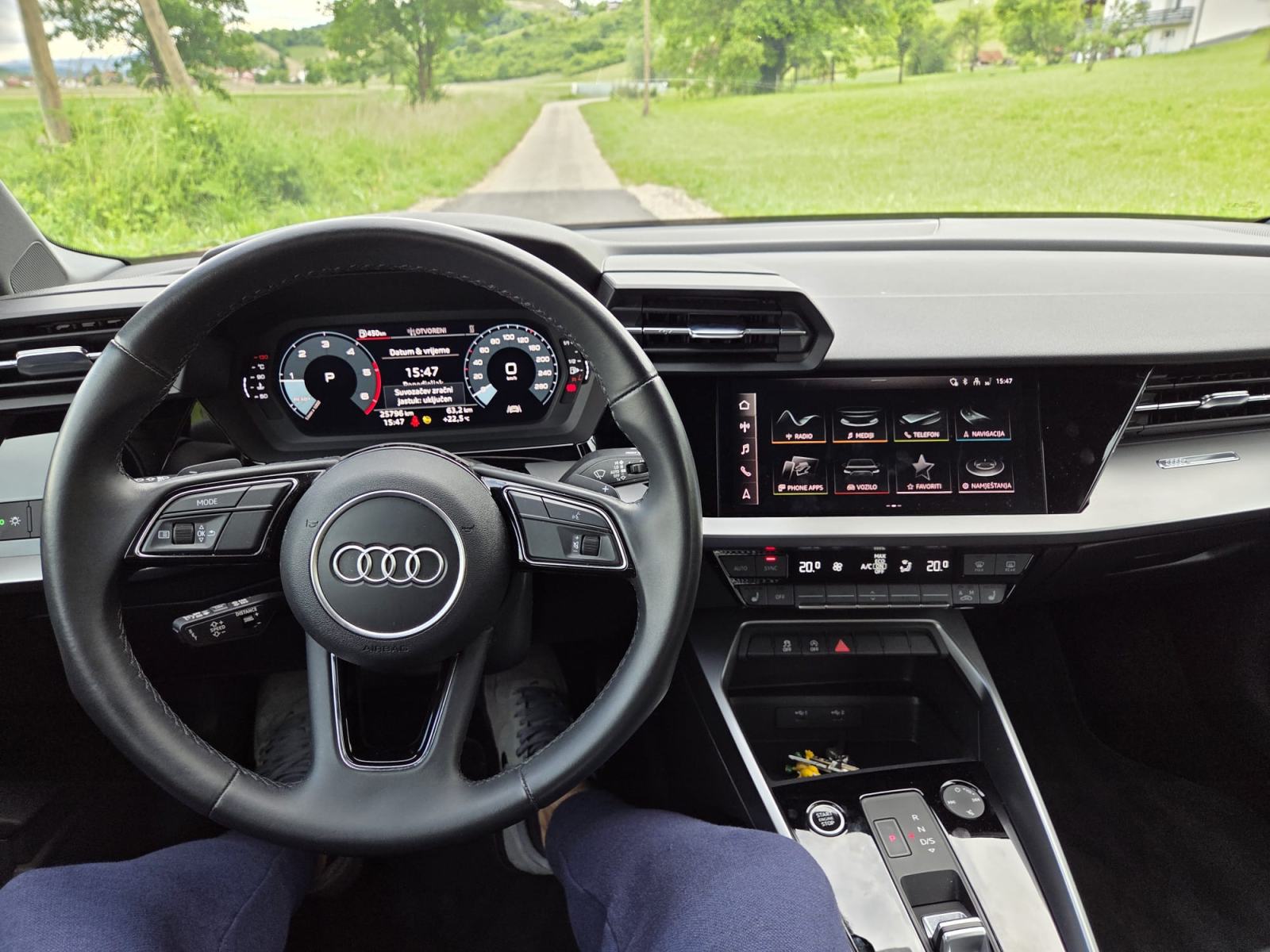 Audi A3 TDI automatik, novi model, advanced, reg 05/2027, 41000 km,PDV, fotografija 12