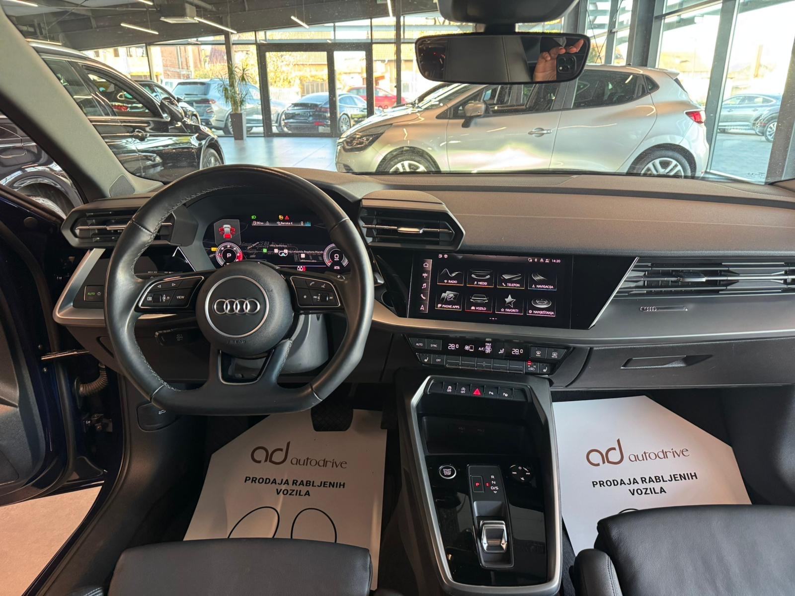 Audi A3 30 TDI Sportback S-Tronic NAVI• LEASING RATA VEĆ OD: 305,00 €, fotografija 16