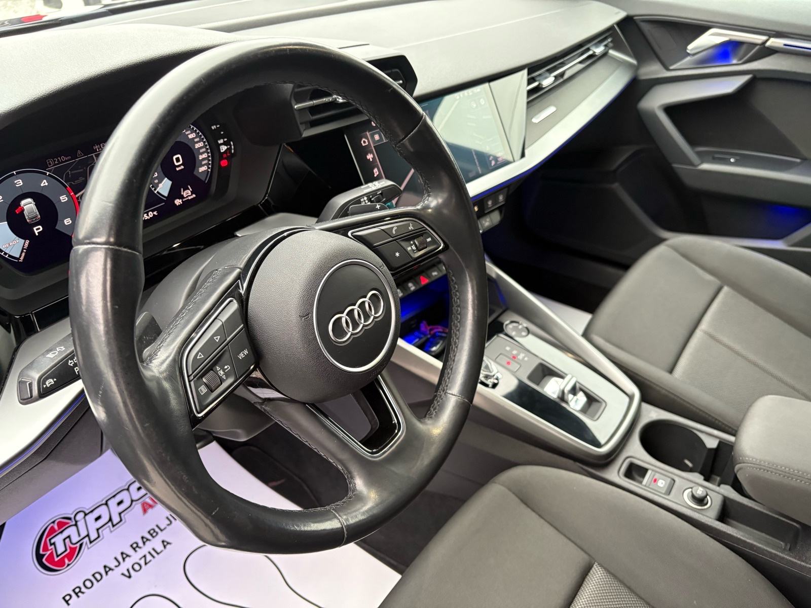 Audi A3 30 TDI Sportback S-tronic NAVI - VIRTUAL - LEASING RATA 305 €, fotografija 9